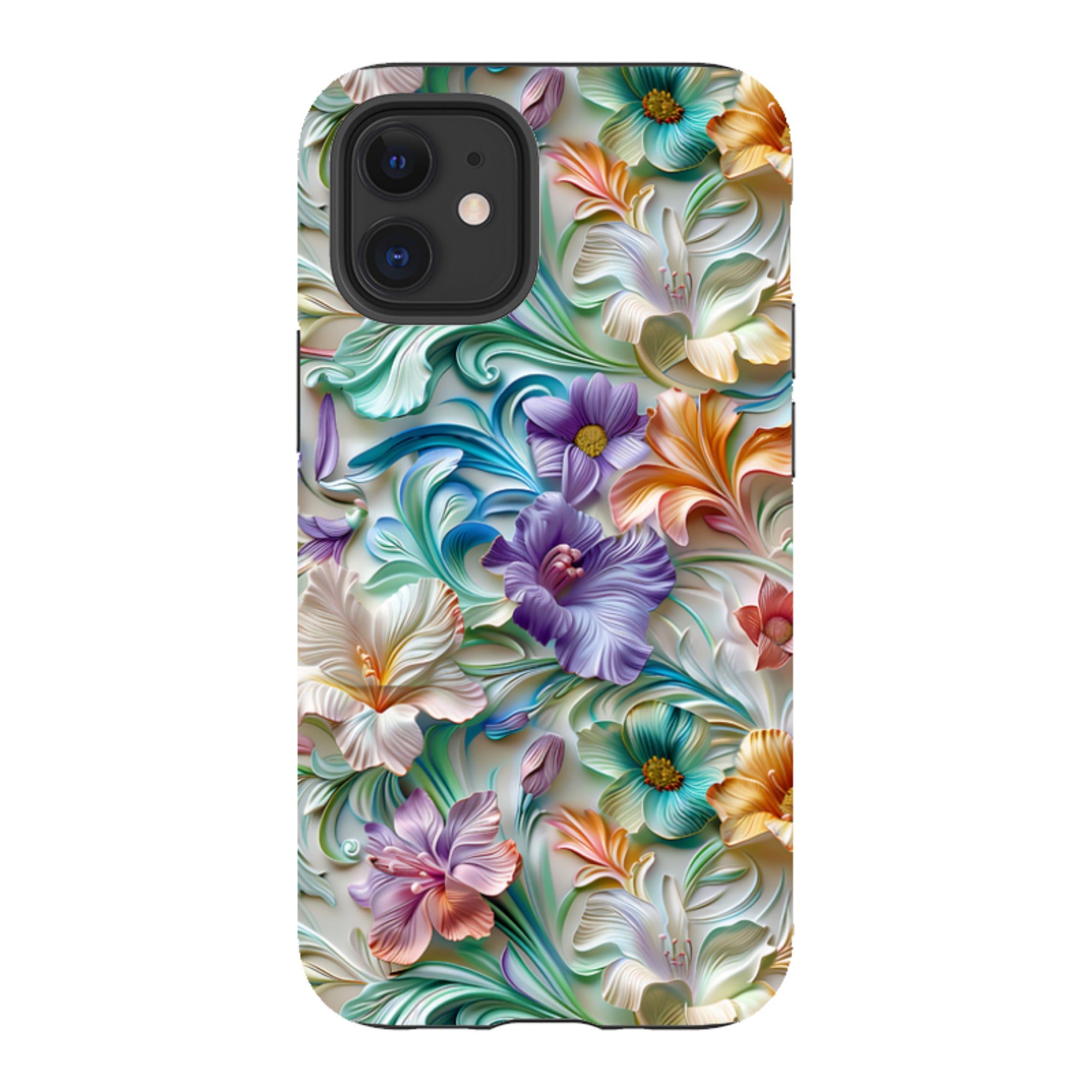 iPhone Tough Case -Neo Floral