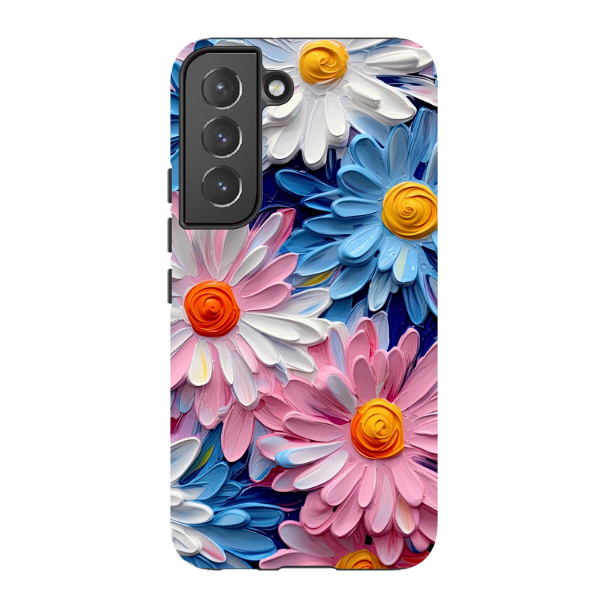 Samsung Tough Case - Pink Daisies