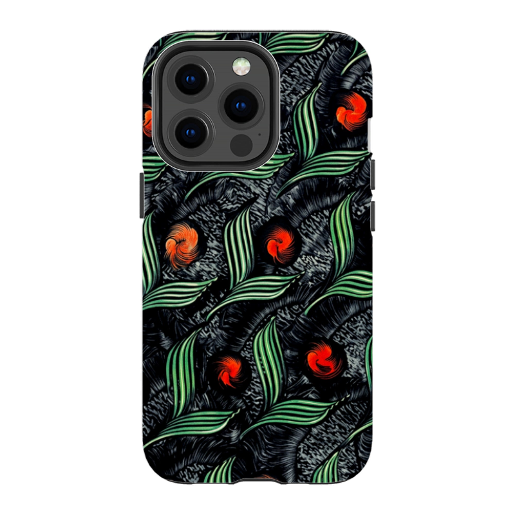 iPhone Tough Case - Dark Botanical