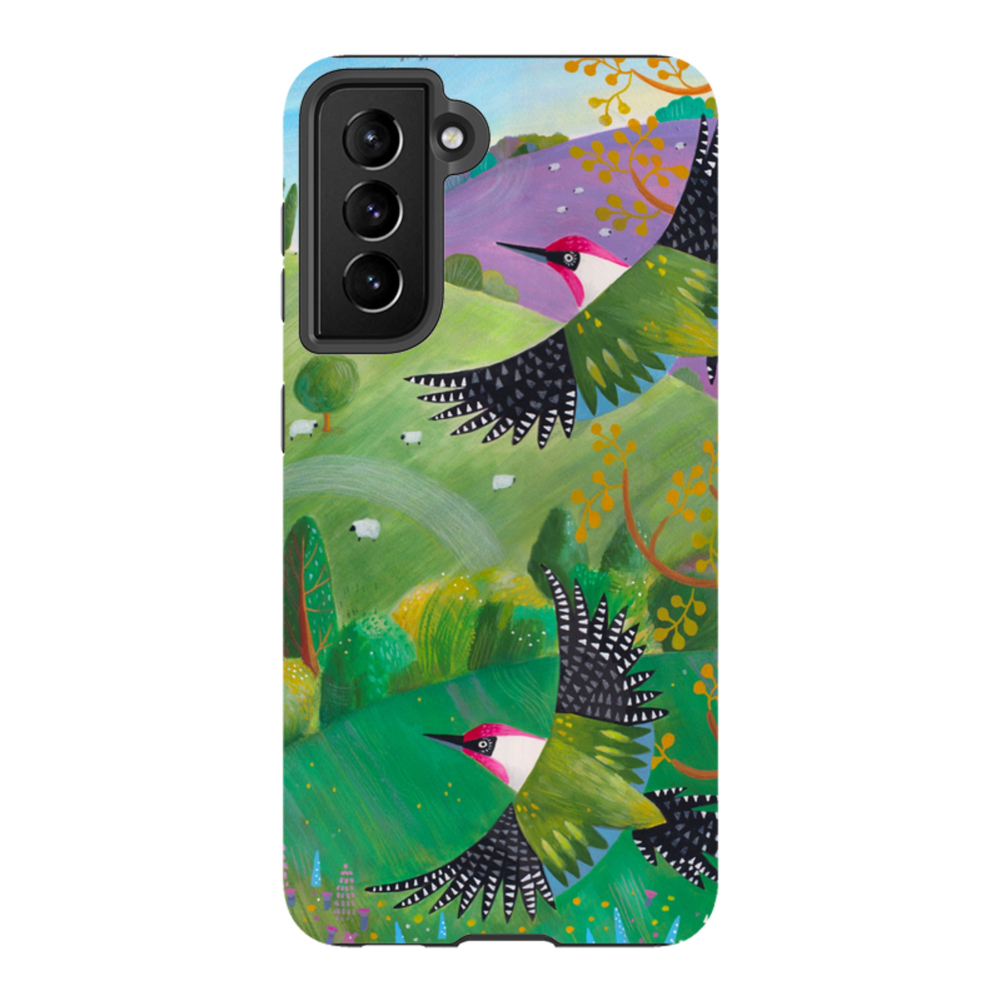 Samsung Tough Case - Woodpeckers By Bex Parkin