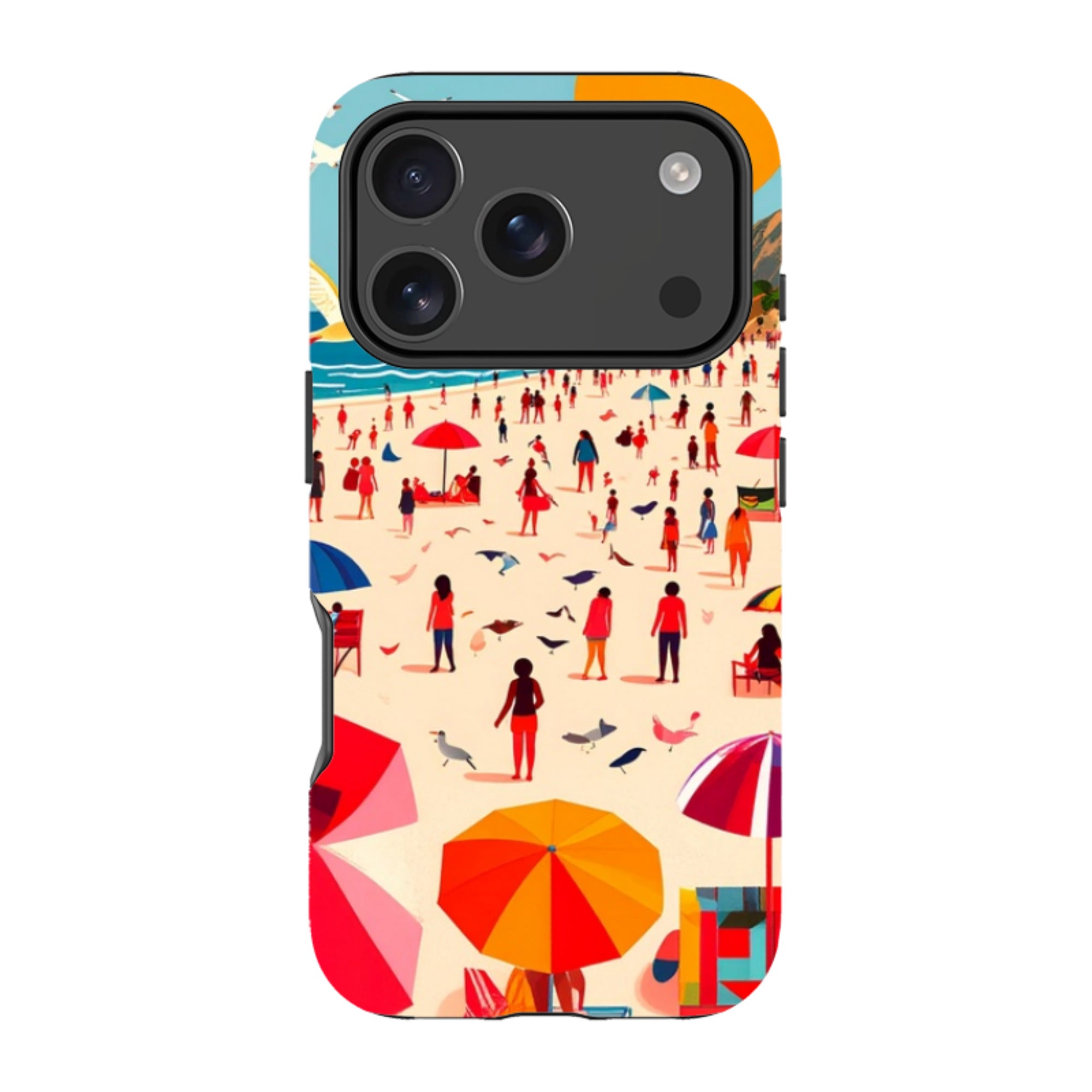 iPhone MagSafe Tough Case - Mediterranean Beach Life