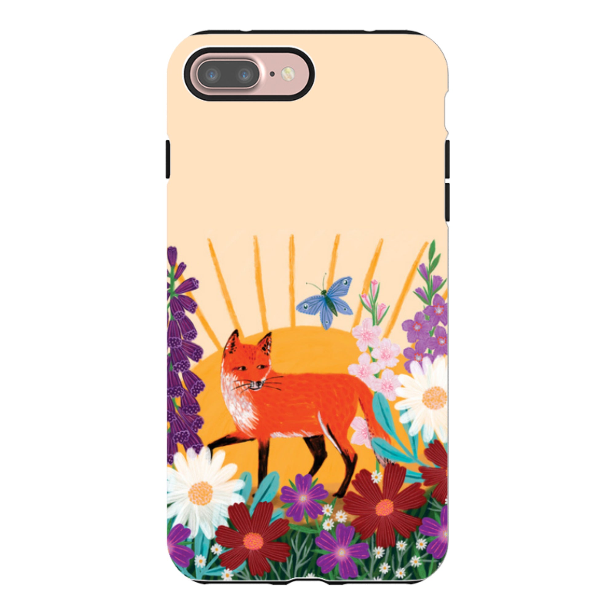 iPhone Tough Case - Summer Fox By Lee Foster Wilson
