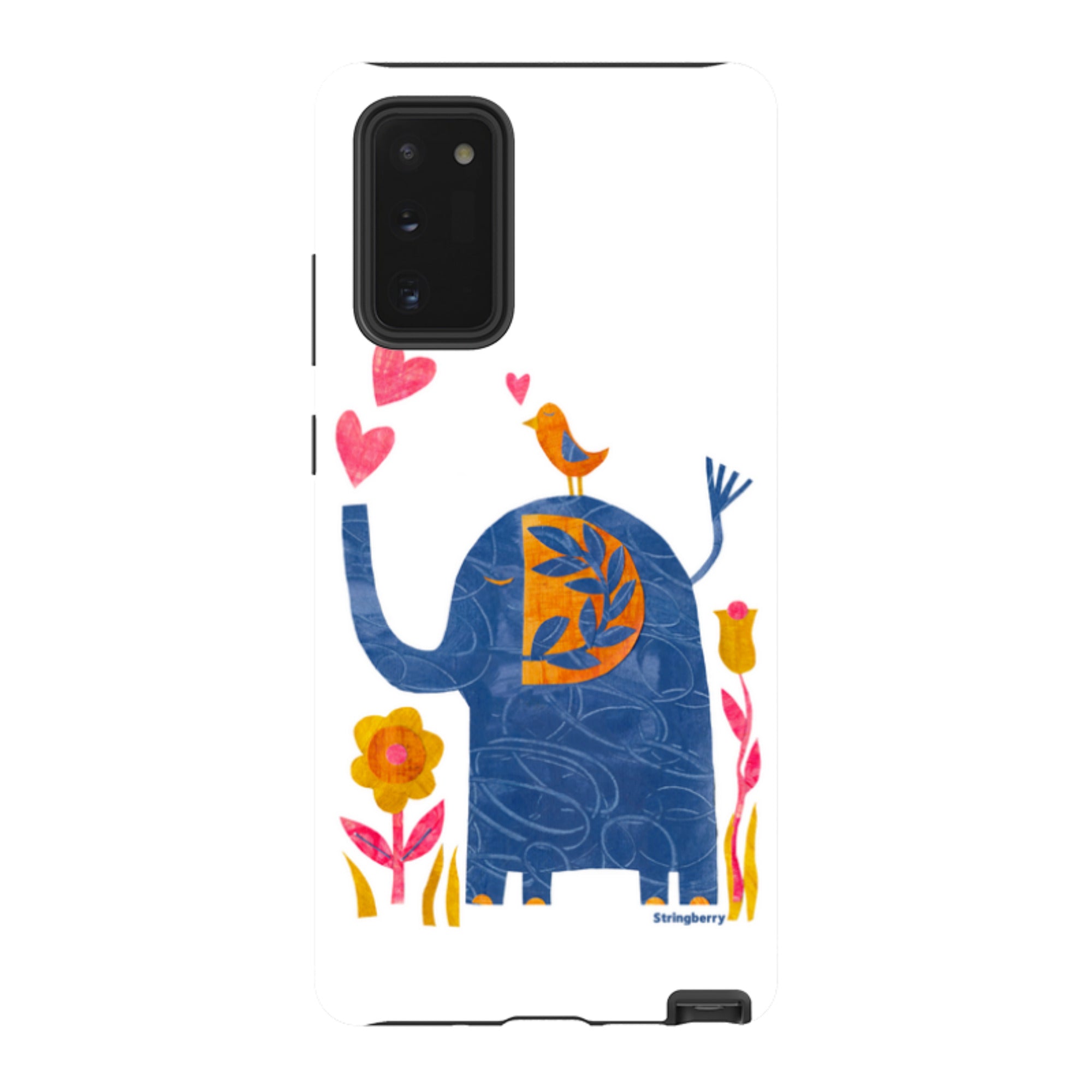Samsung Tough Case - Elephant In Love By Tracey English