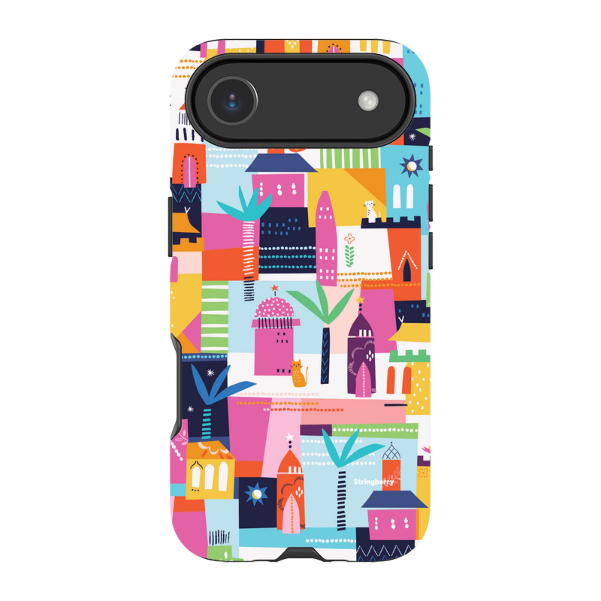 iPhone Tough Case - Houses By Ali Brookes