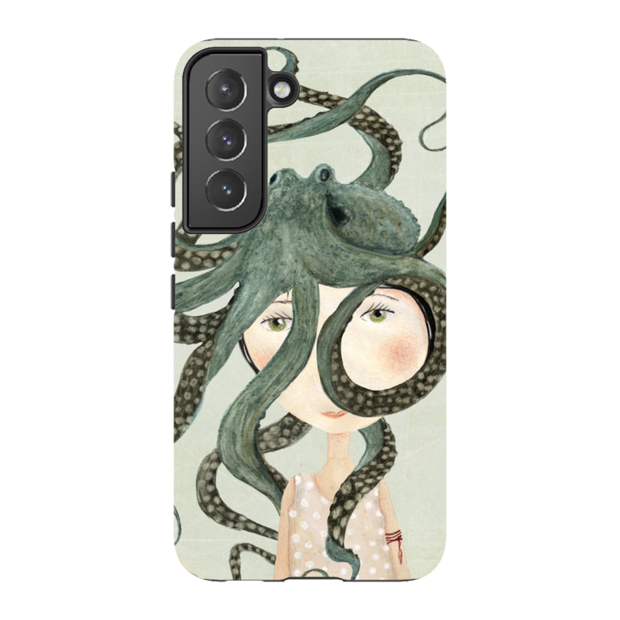 Samsung Tough Case - Octopus Girl By Katherine Quinn
