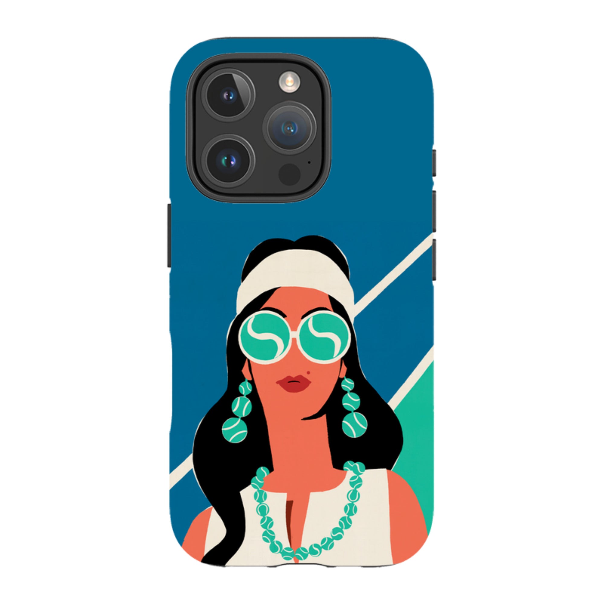 iPhone Tough Case - Tennis Fashion