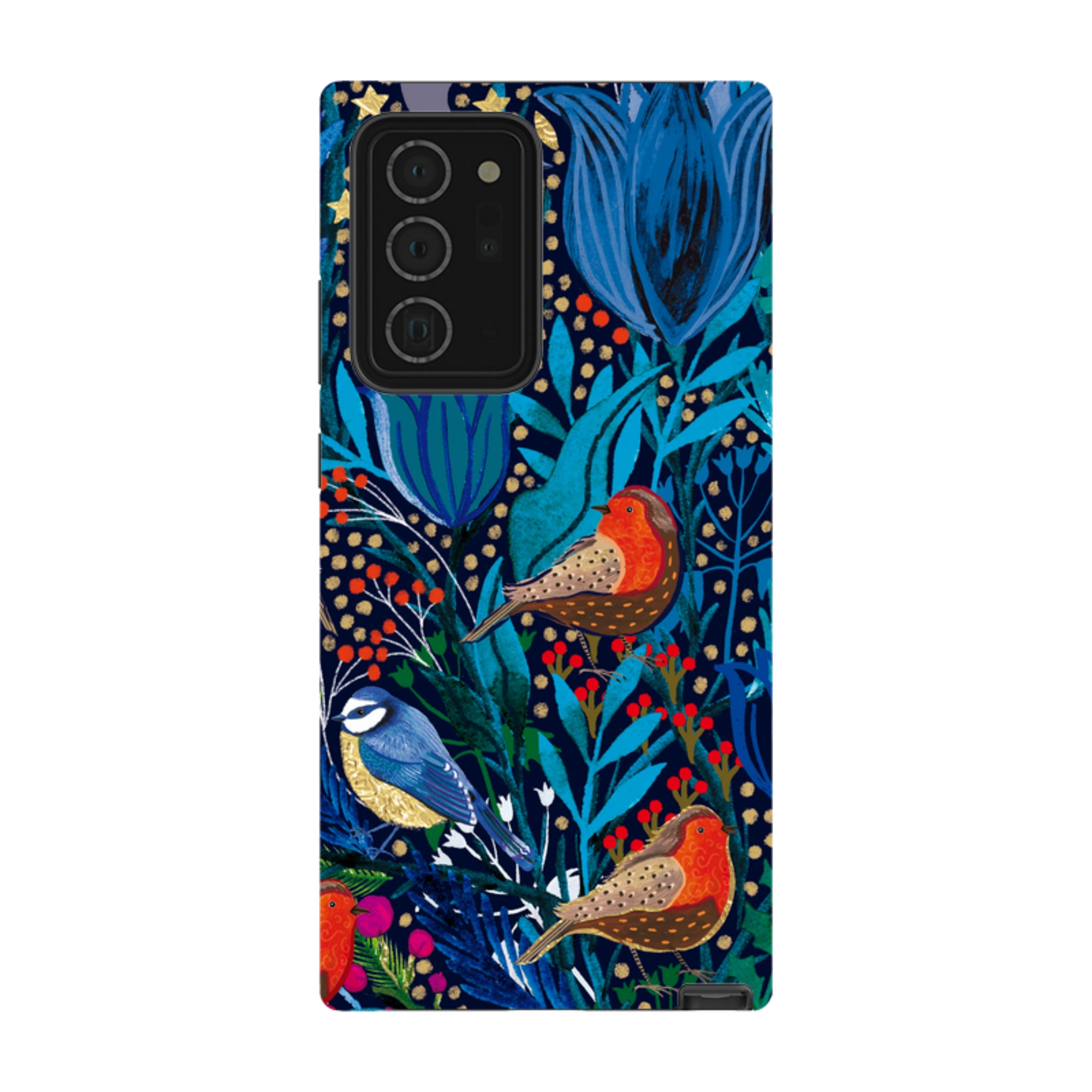 Samsung Tough Case - Xmas Robin IV By Emma Frances Grant