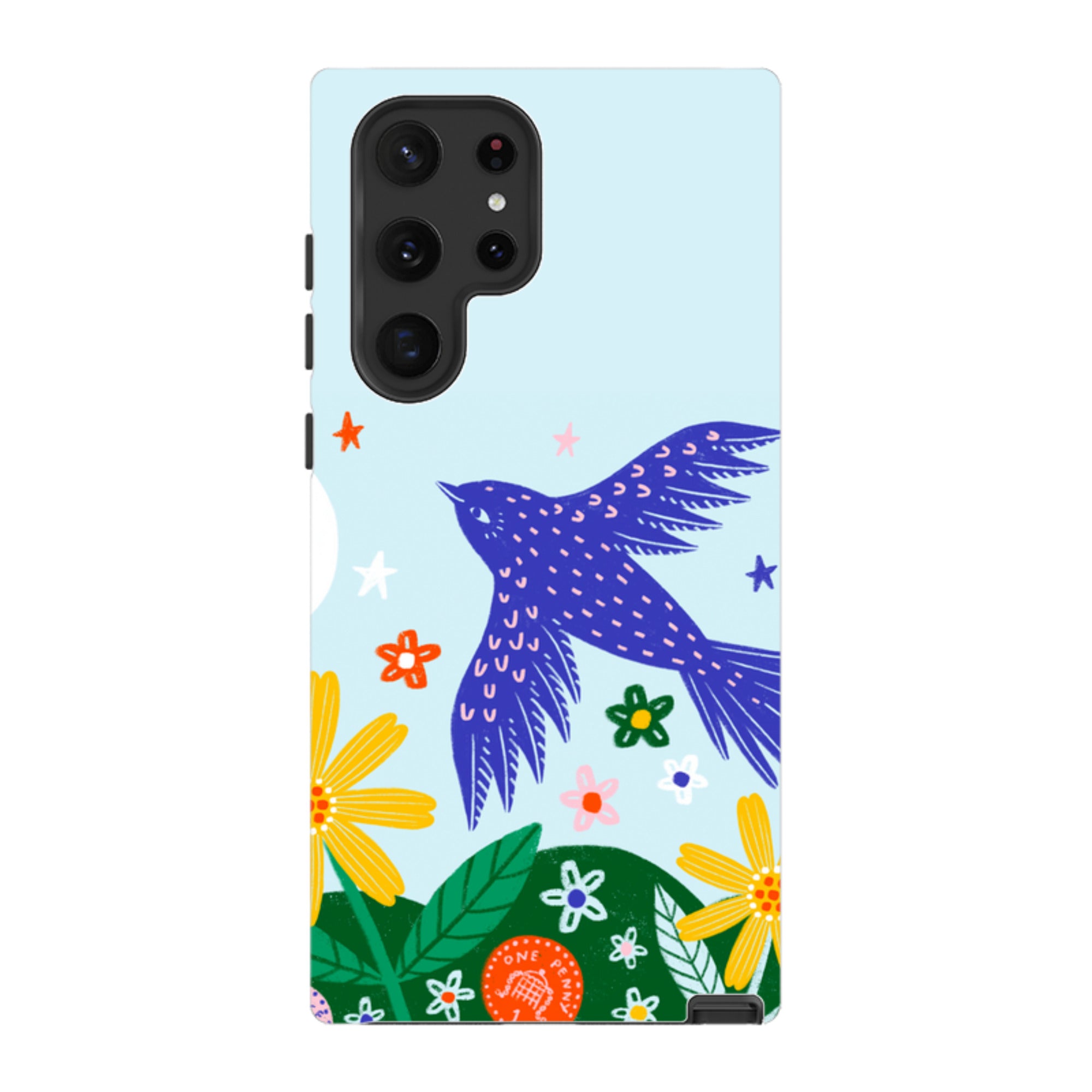Samsung Tough Case - Bird By Lee Foster Wilson