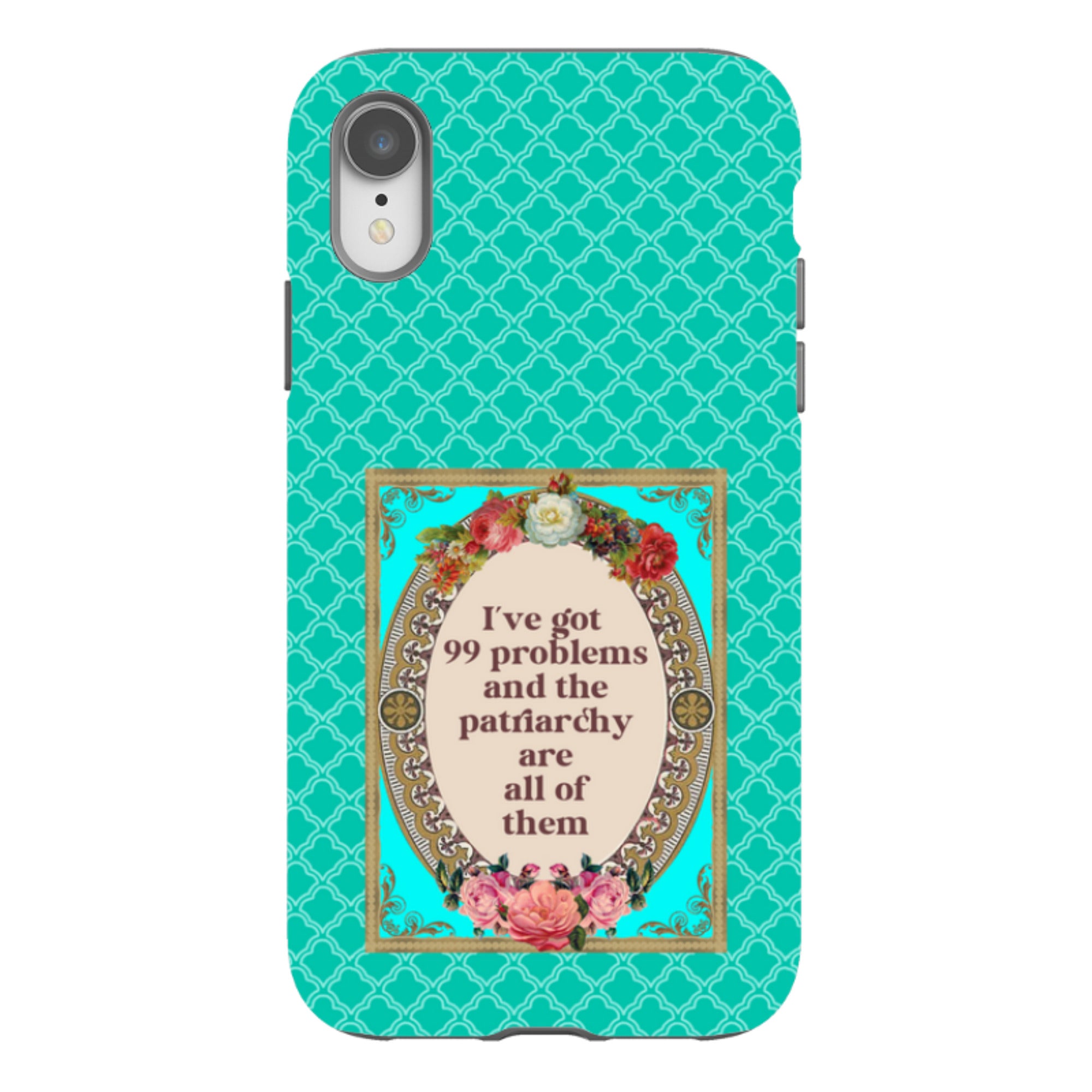 iPhone Tough Case - 99 Problems By Clare Jordan