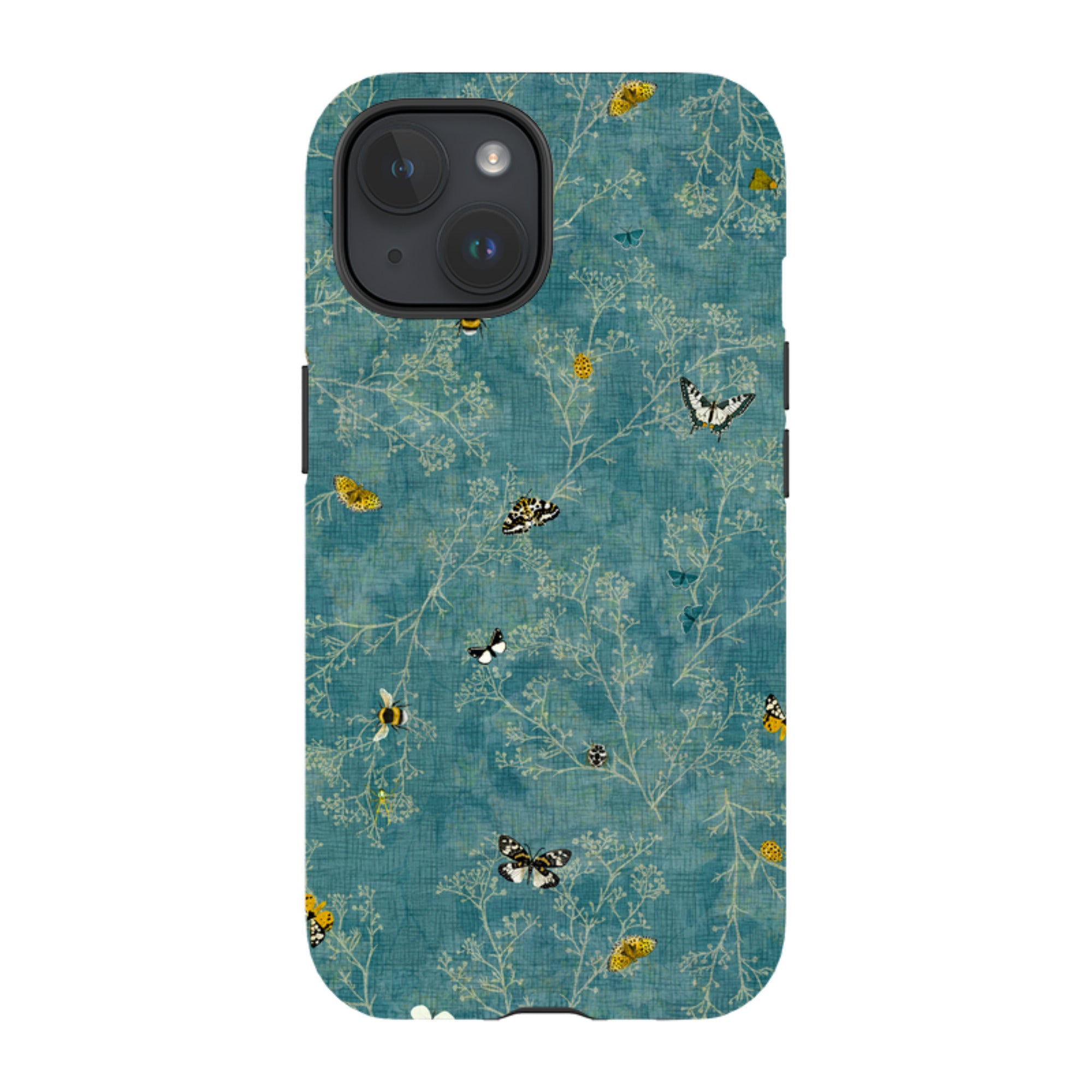 iPhone Tough Case - Chinoiserie Garden Soft Sage By Katherine Quinn
