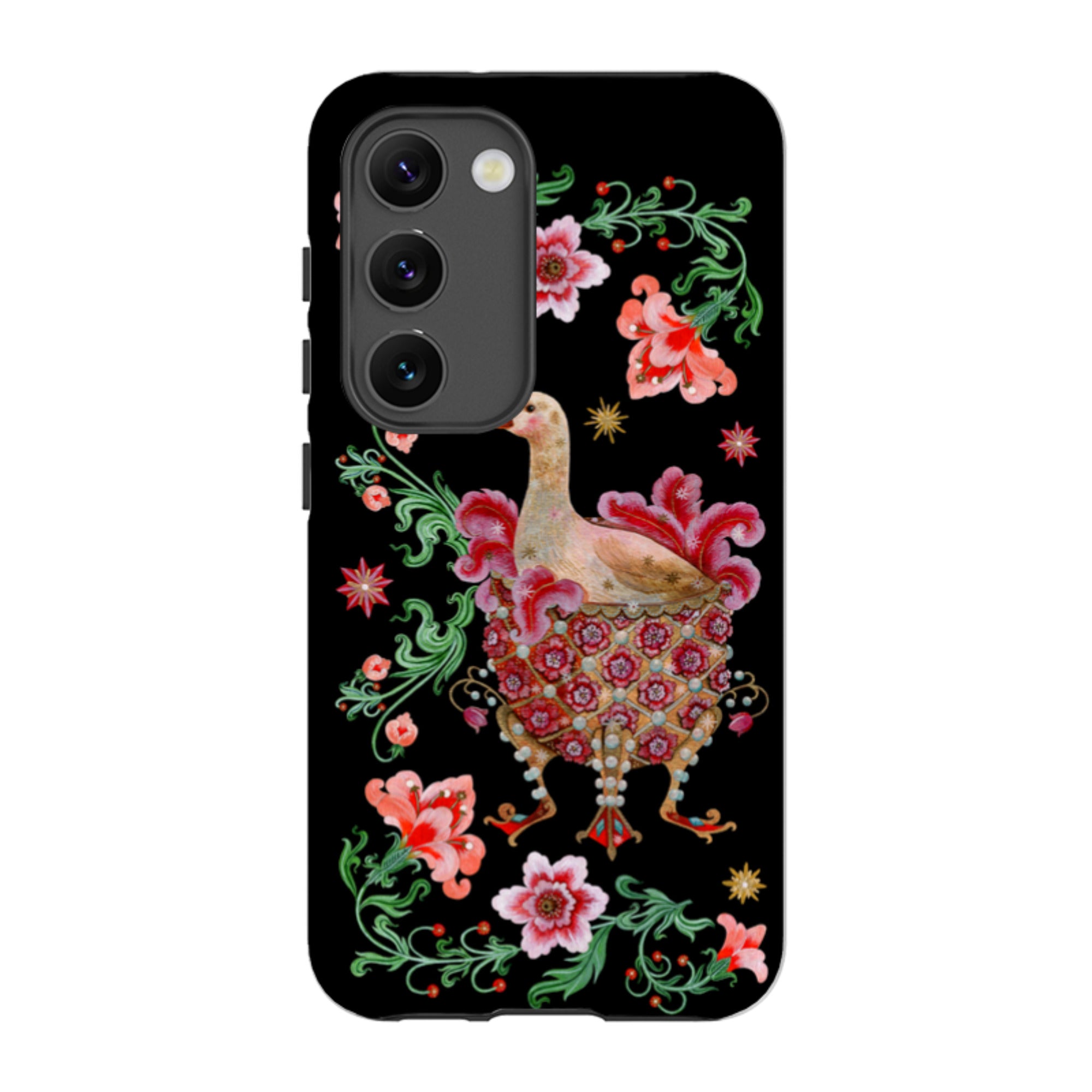 Samsung Tough  Case - Six Geese A Laying By Maria Matos