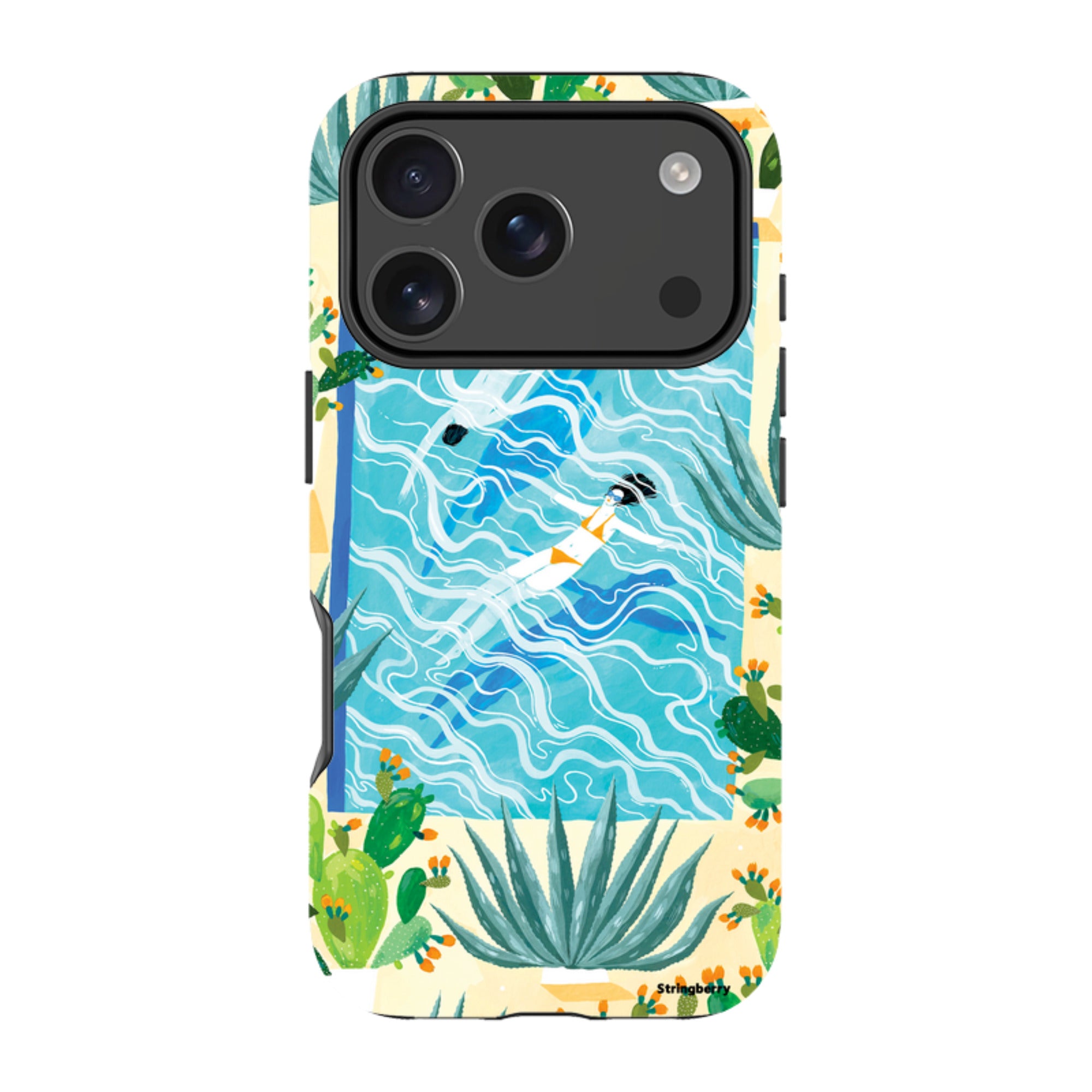 iPhone MagSafe Tough Case -  La Piscina By Madalina Andronic