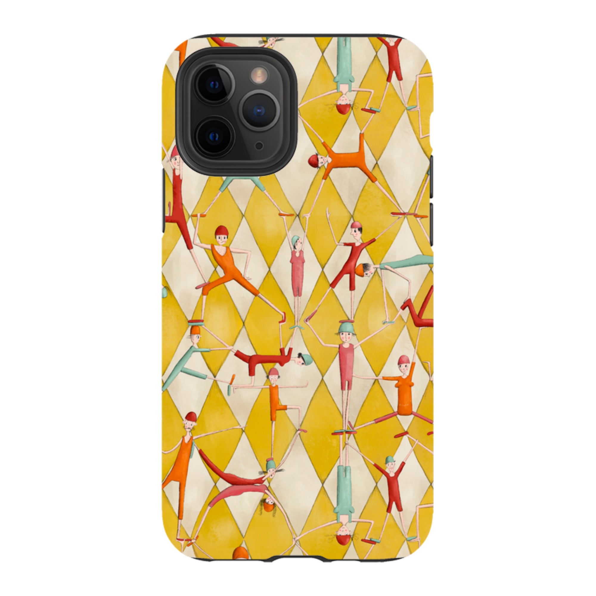iPhone Tough Case - Acrobats By Maja Lindberg