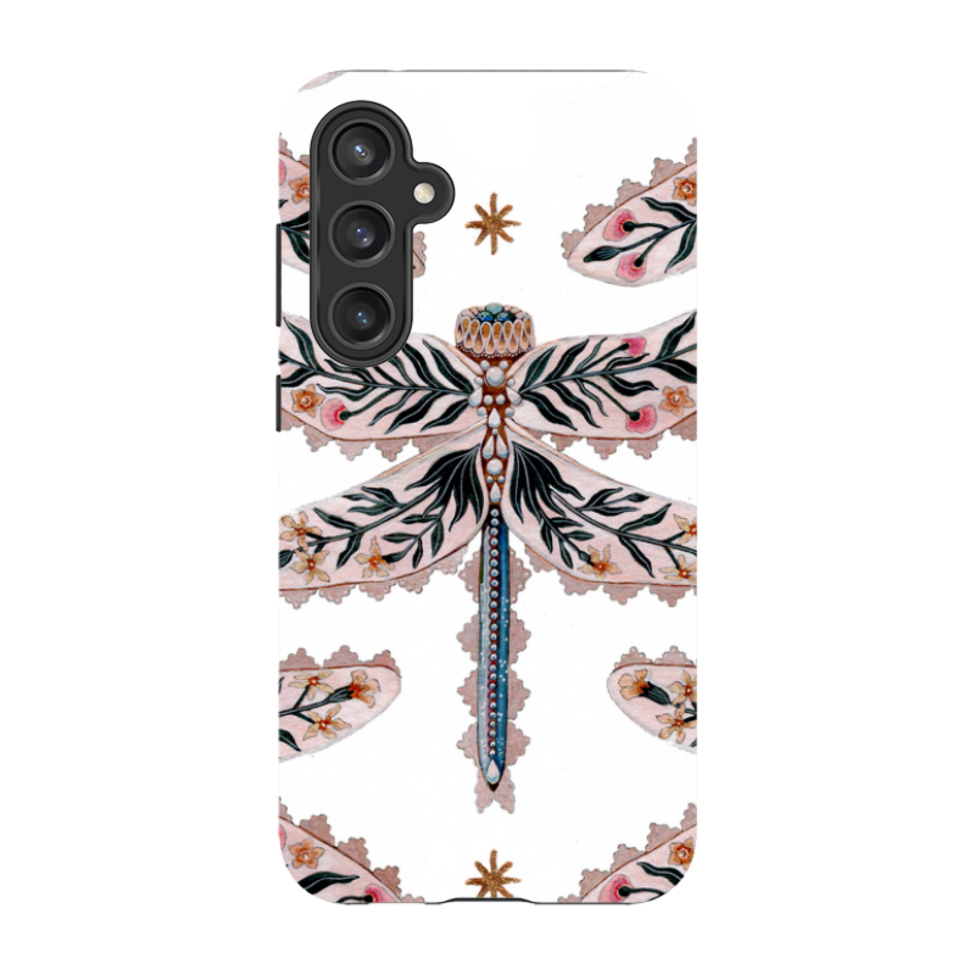 Samsung Tough Case - Dragonfly Pattern By Maria Matos
