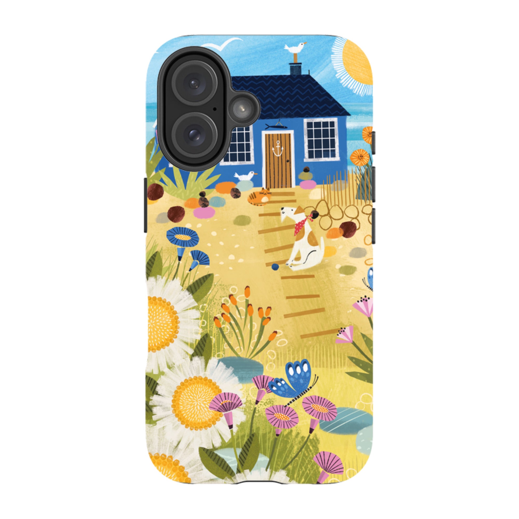 iPhone MagSafe Tough Case - Beach House By Ali Brookes