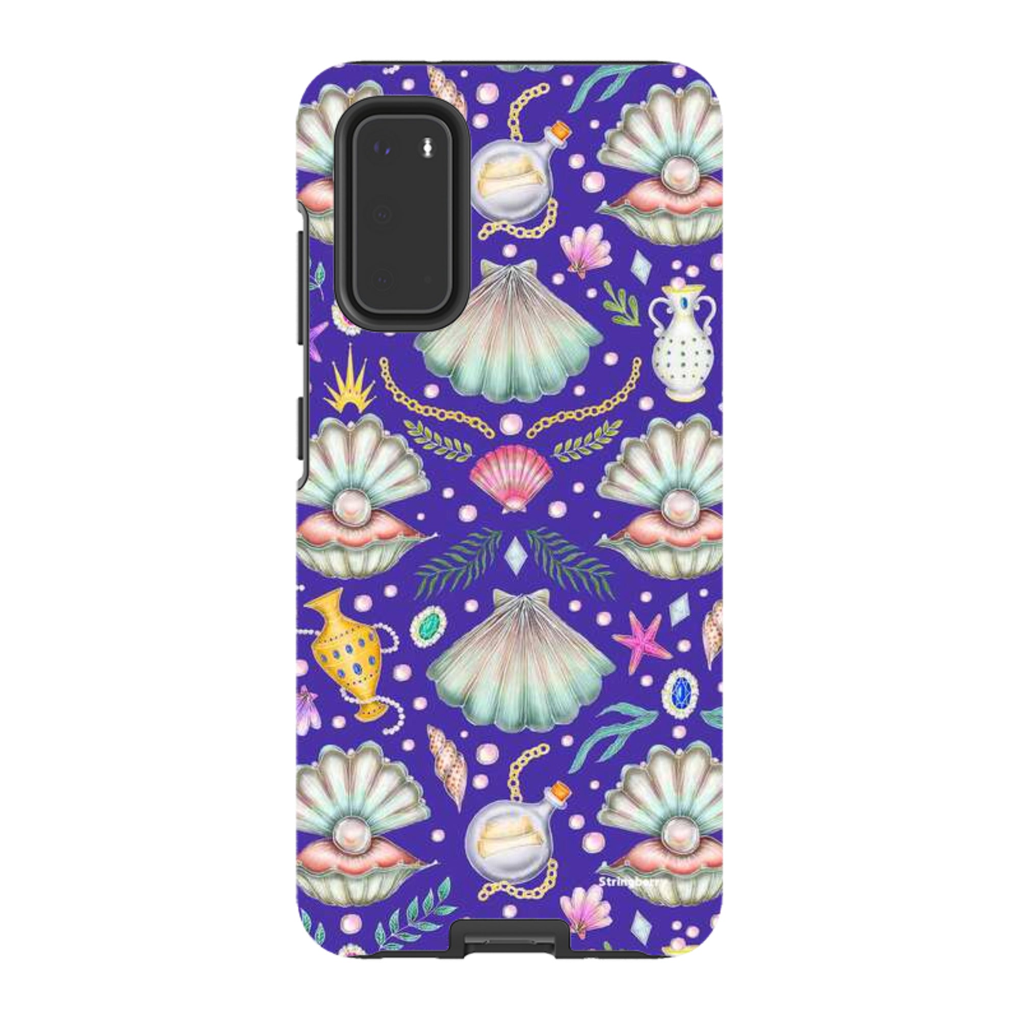 Samsung Tough Case - Pearl's Fantasy Indigo By Catherine Rowe