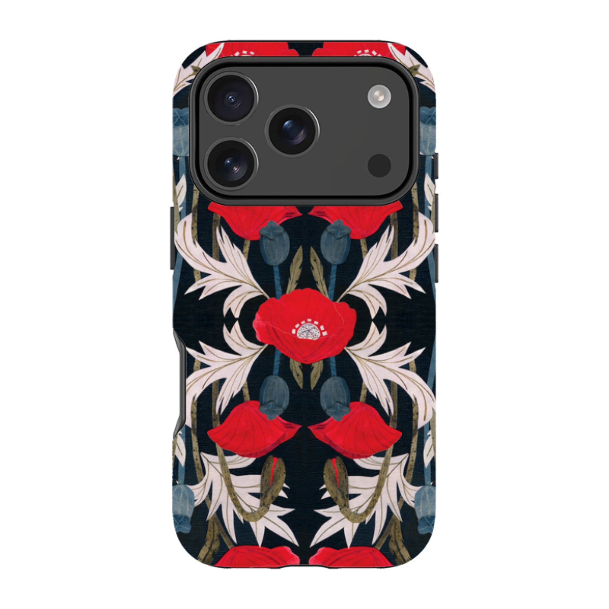 iPhone MagSafe Tough Case - Poppy By Tracey English