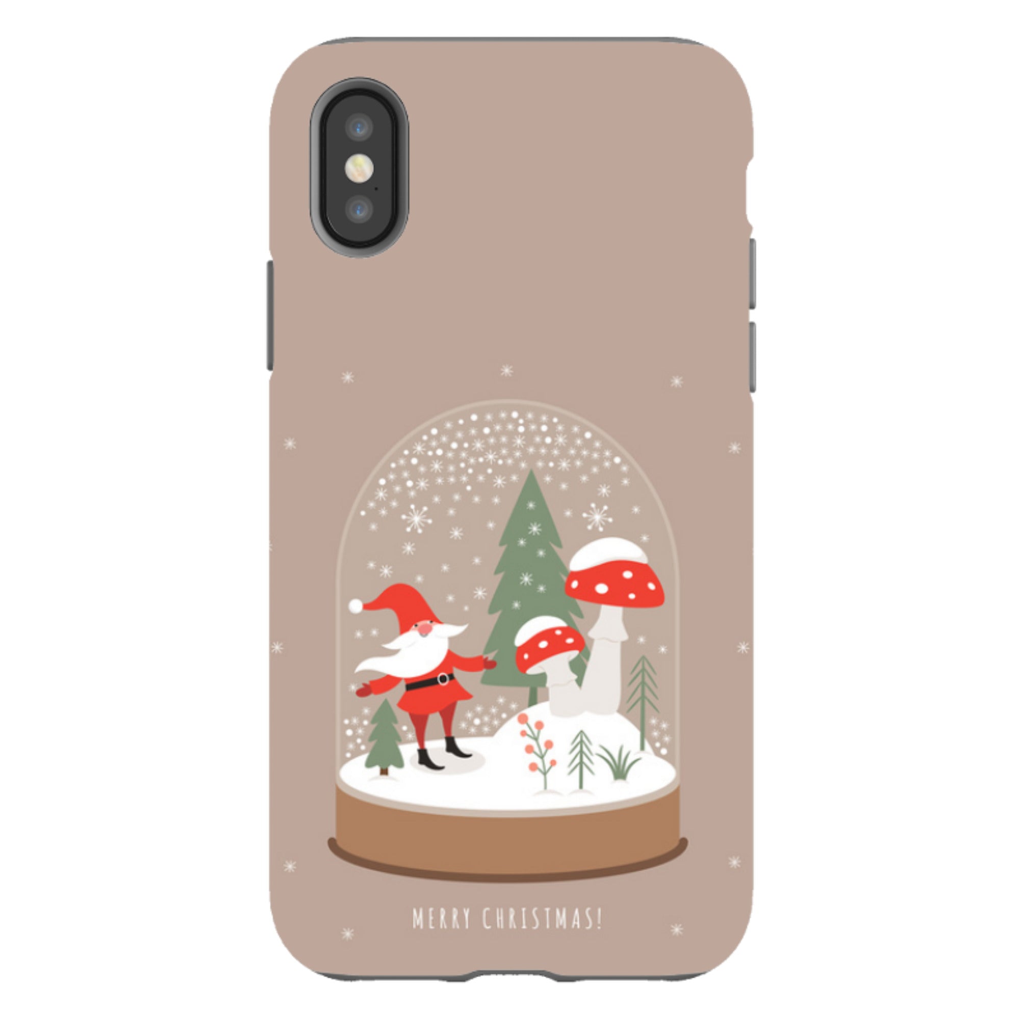 iPhone Tough Case - Snowball Xmas