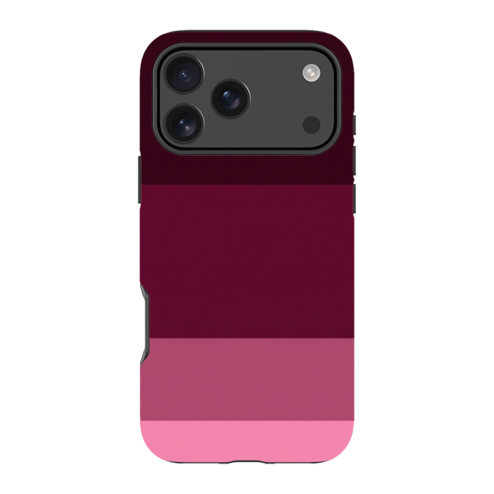 iPhone Tough Case - Burgundy Gradient