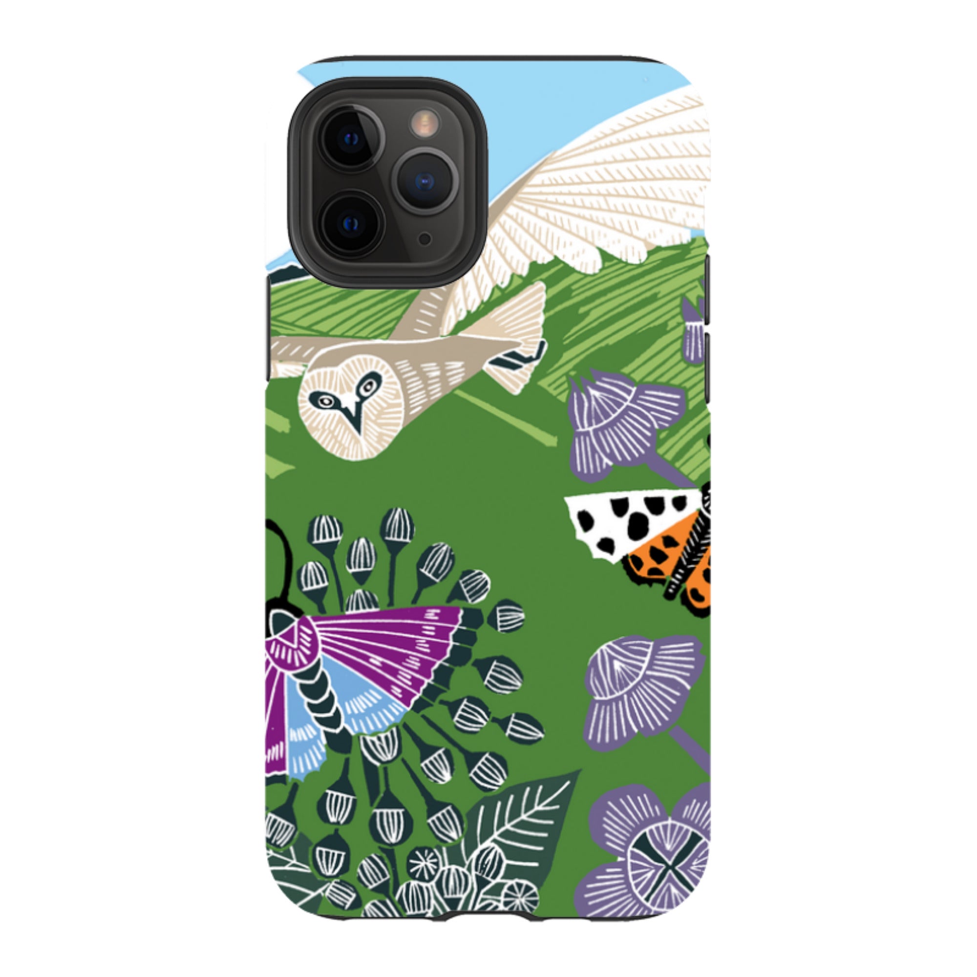 iPhone Tough Case - Morning Barn Owl By Kate Heiss
