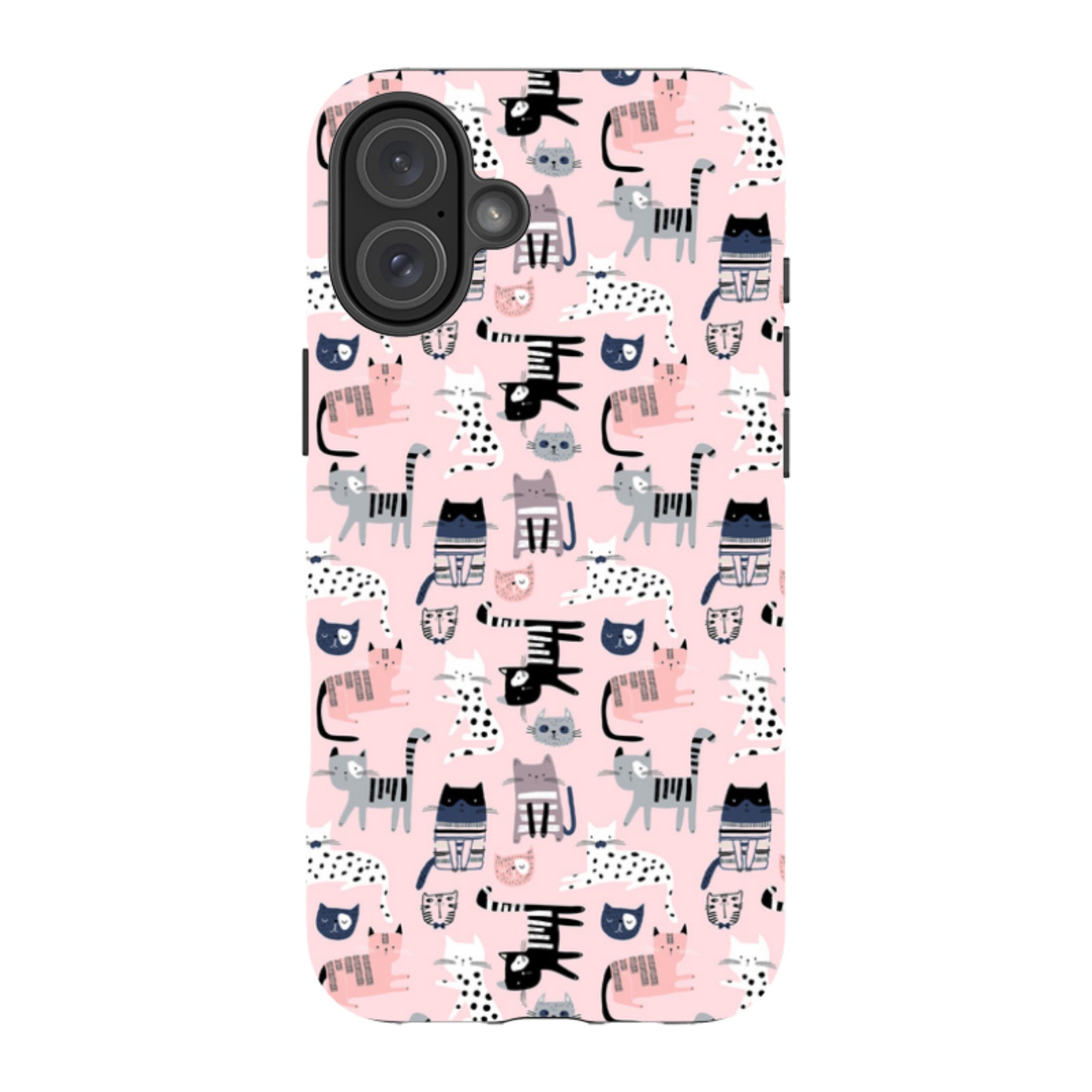 iPhone MagSafe Tough Case -  Cat-titude Pattern
