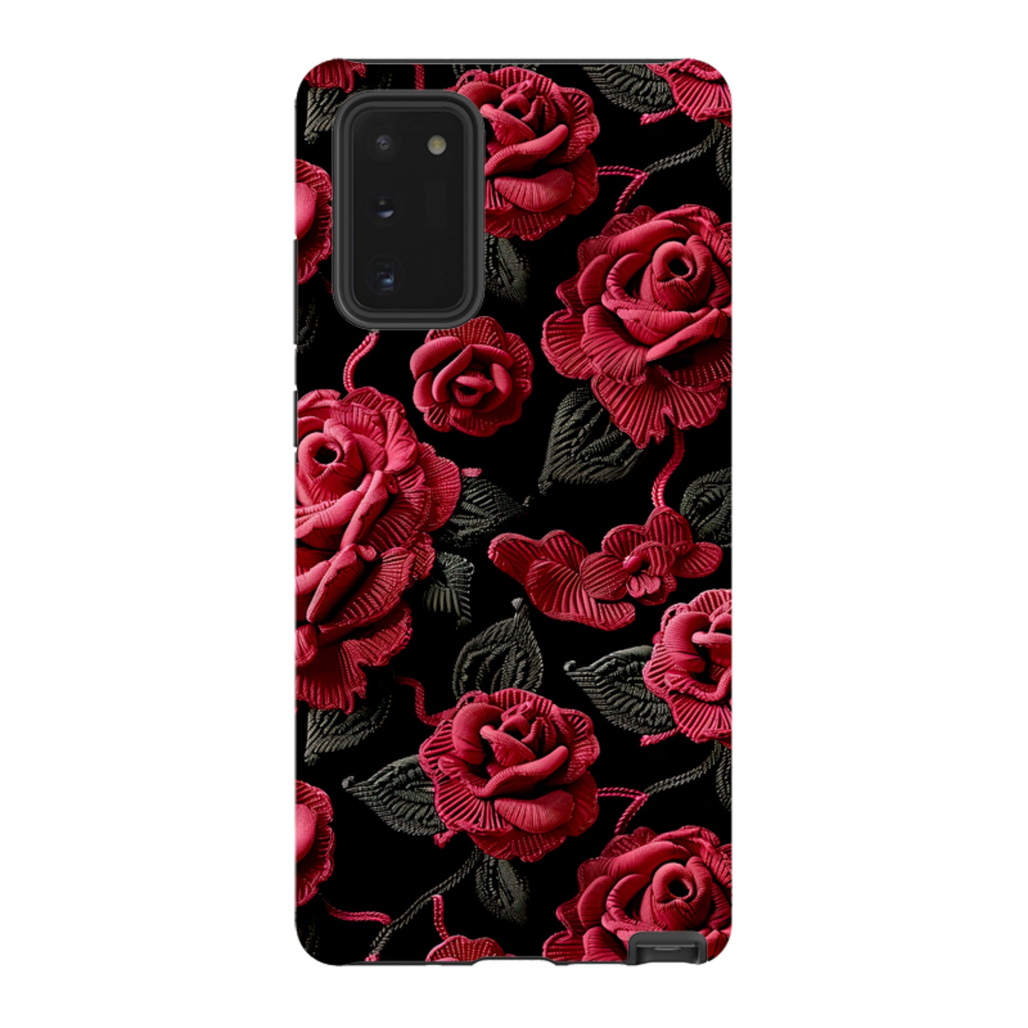 Samsung Tough Case - Dark Roses
