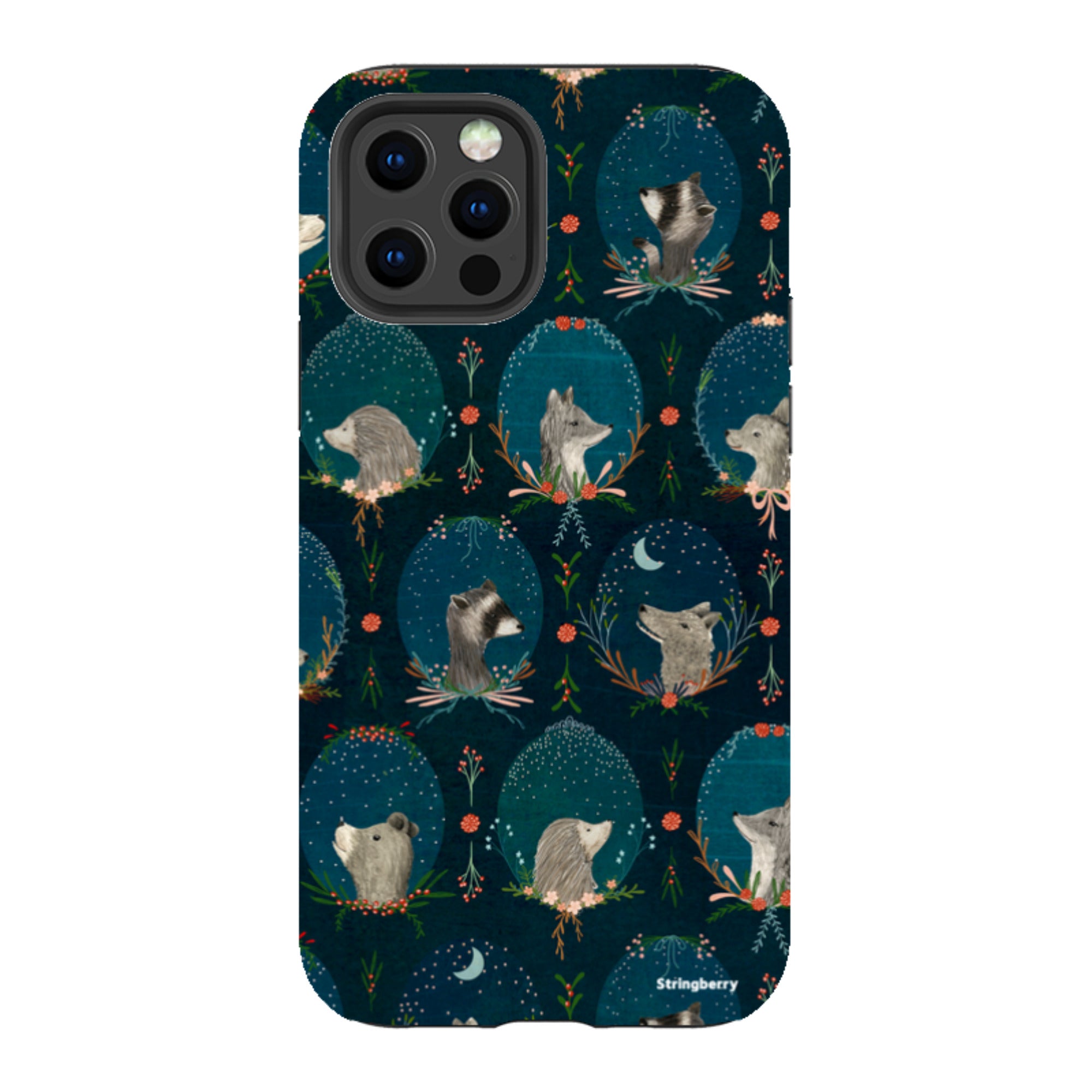 iPhone Tough Case - Winter Collage By Katherine Quinn