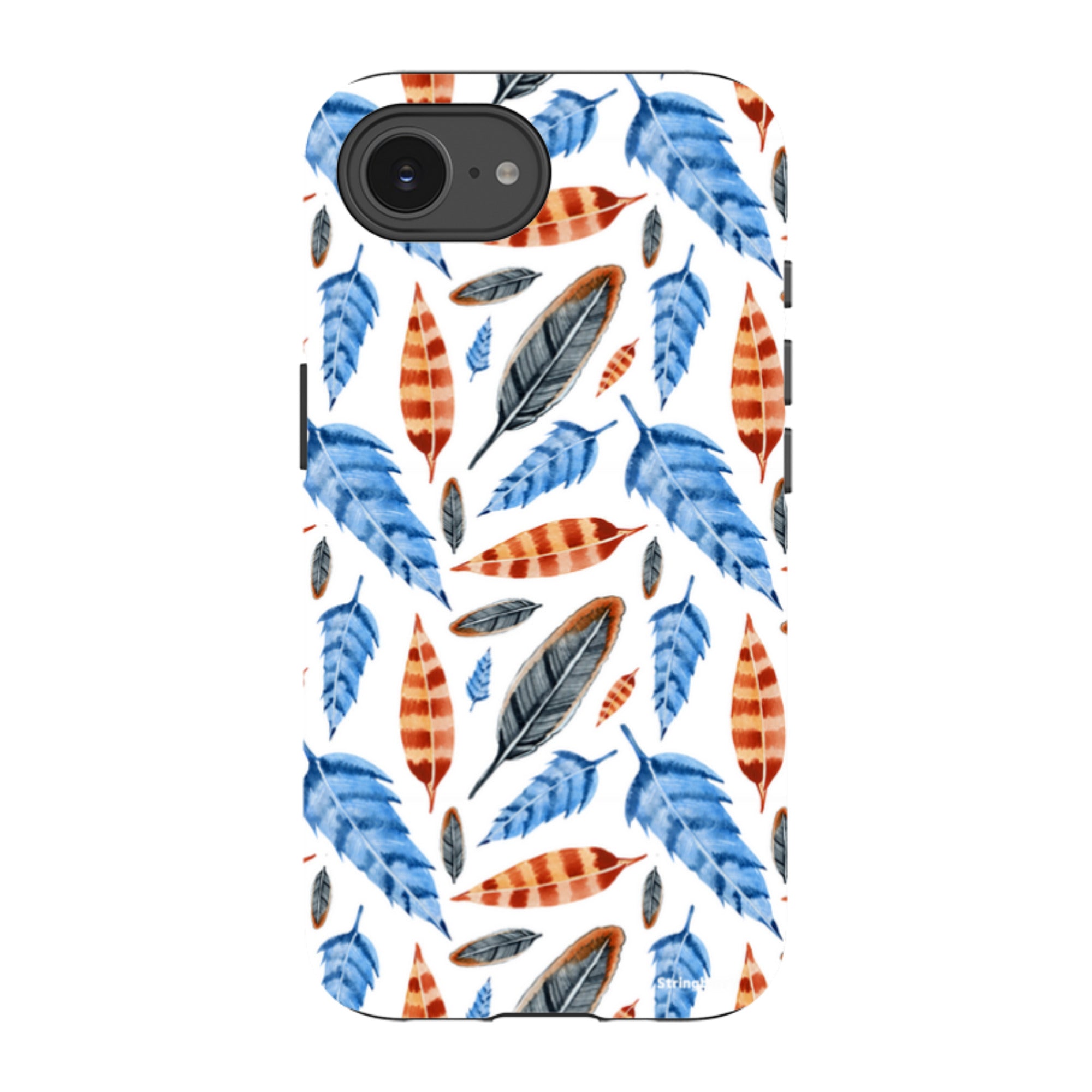 iPhone Tough Case - Multi Feathers