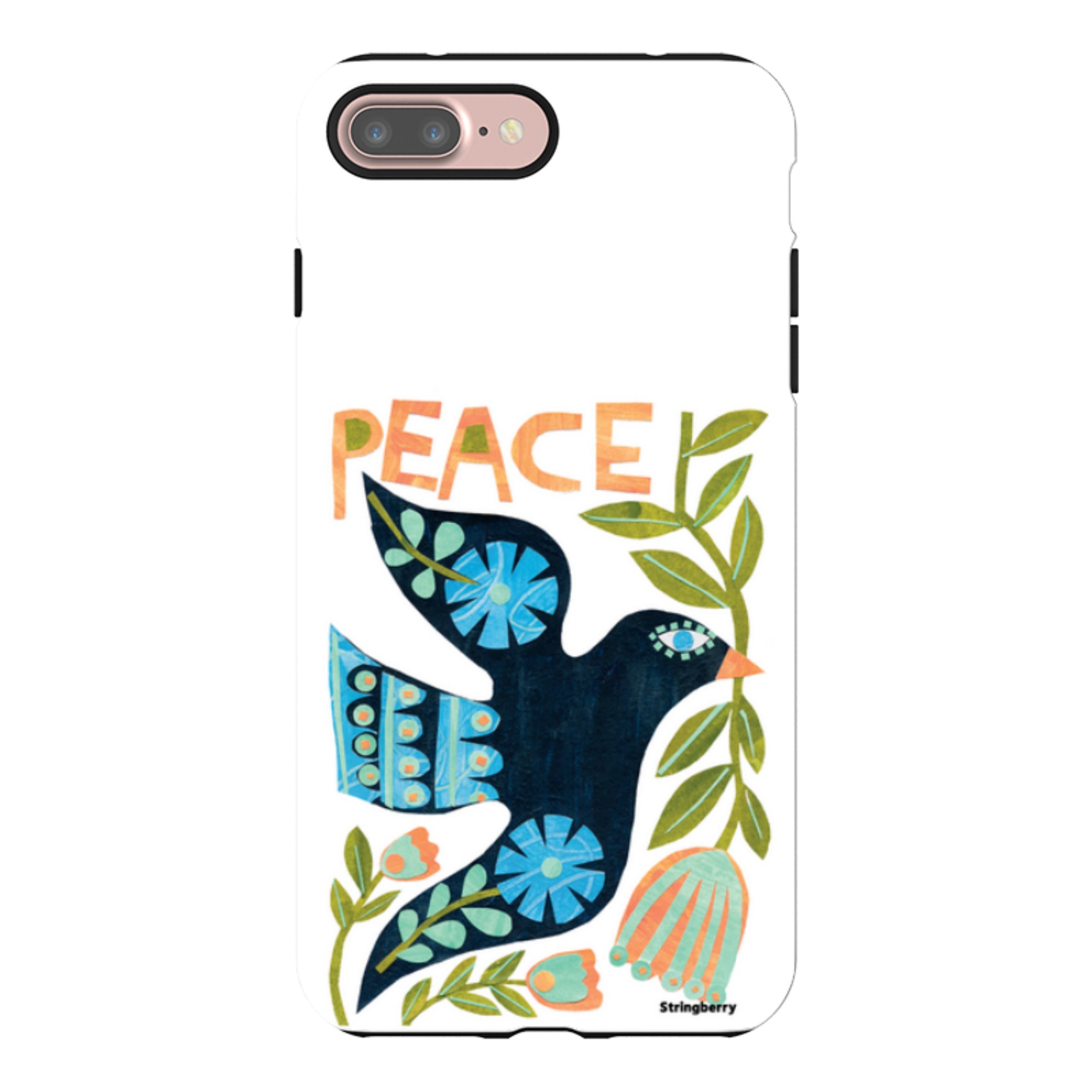 iPhone Tough Case - Peace By Tracey English