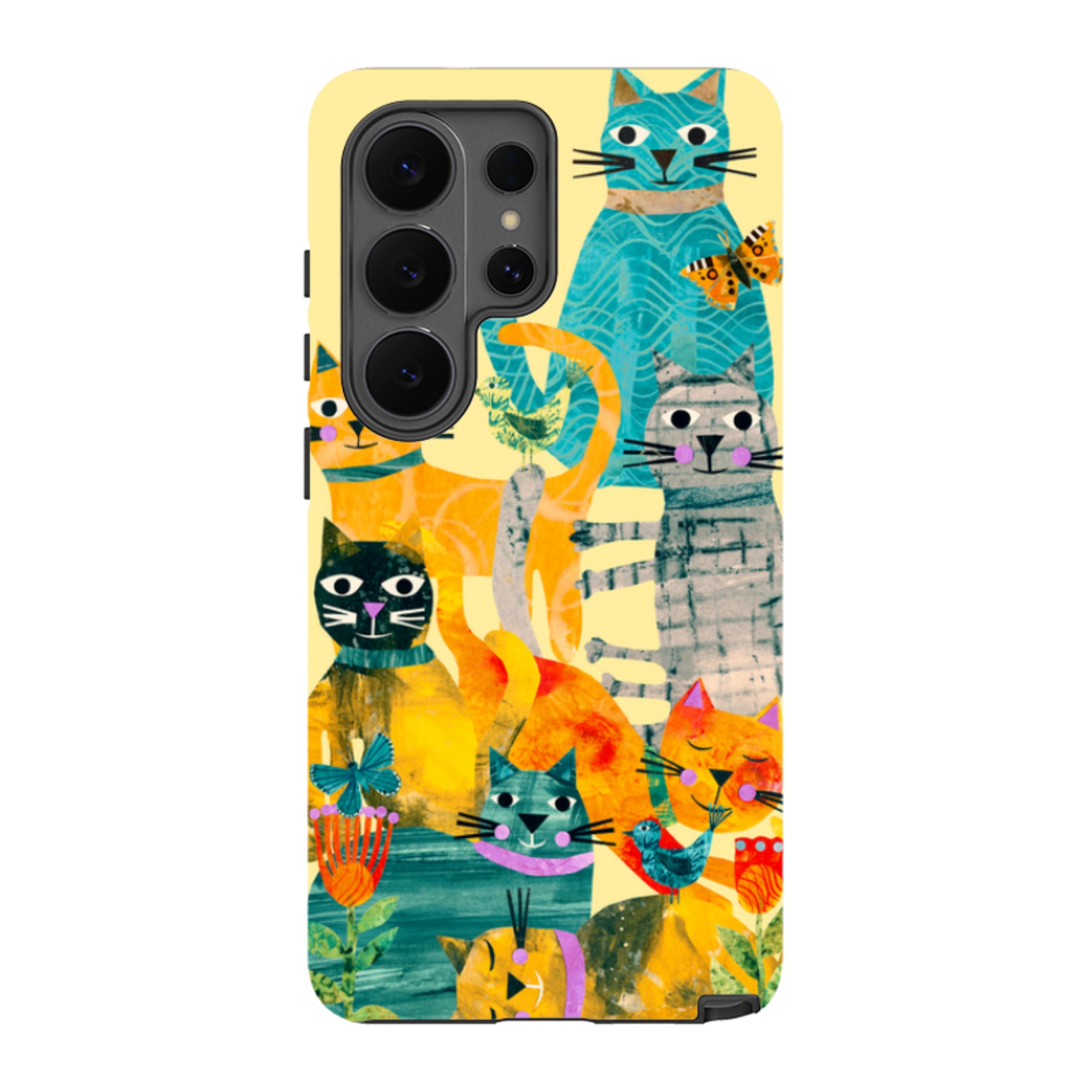 Samsung Tough  Case - Cat Party III By Tracey English