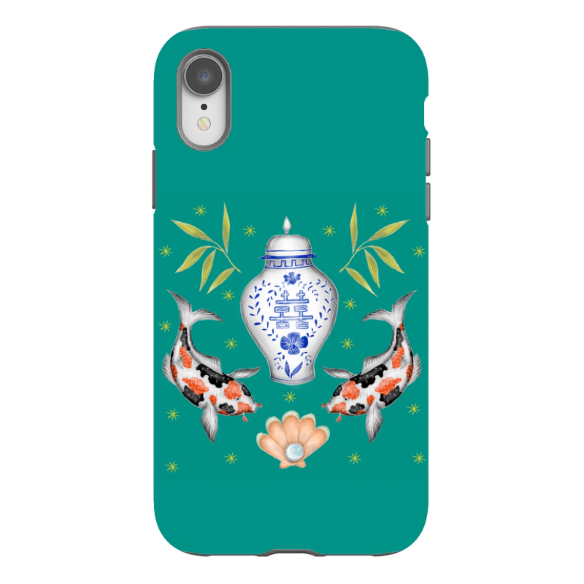 iPhone Tough Case - Koi Carp By Catherine Rowe