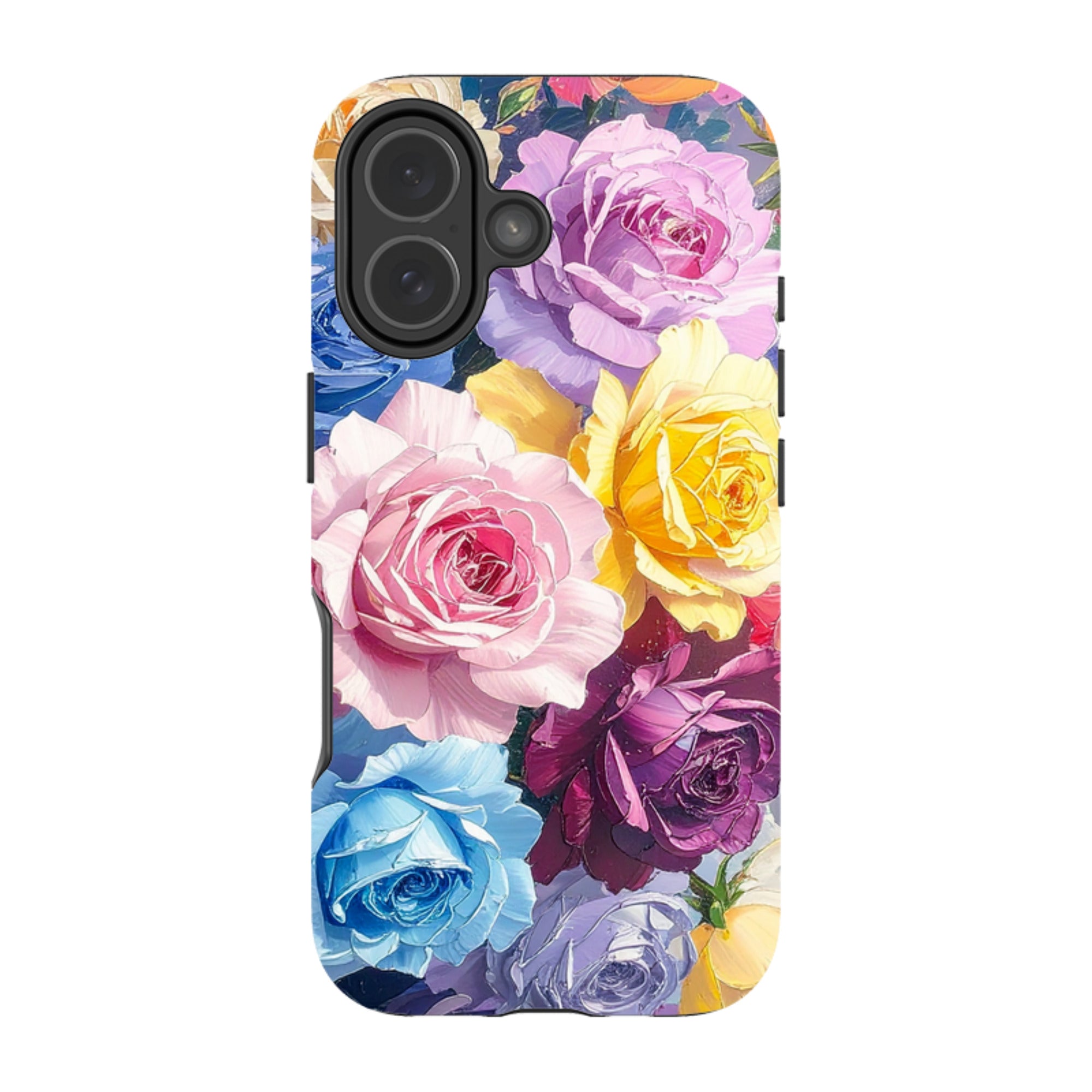 iPhone MagSafe Tough Case - Summer Floral Roses