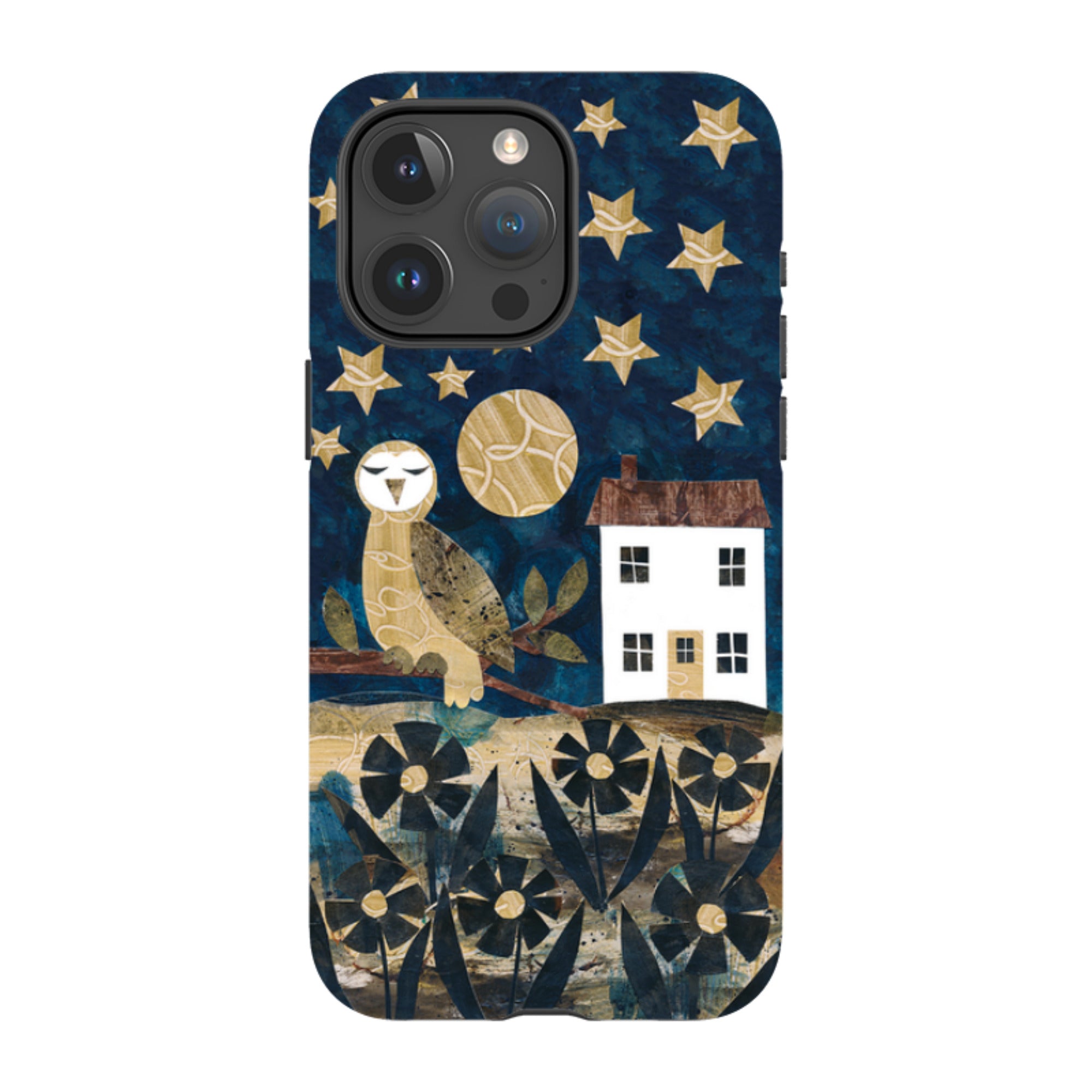 iPhone Tough Case - Night Watch Owl By Tracey English