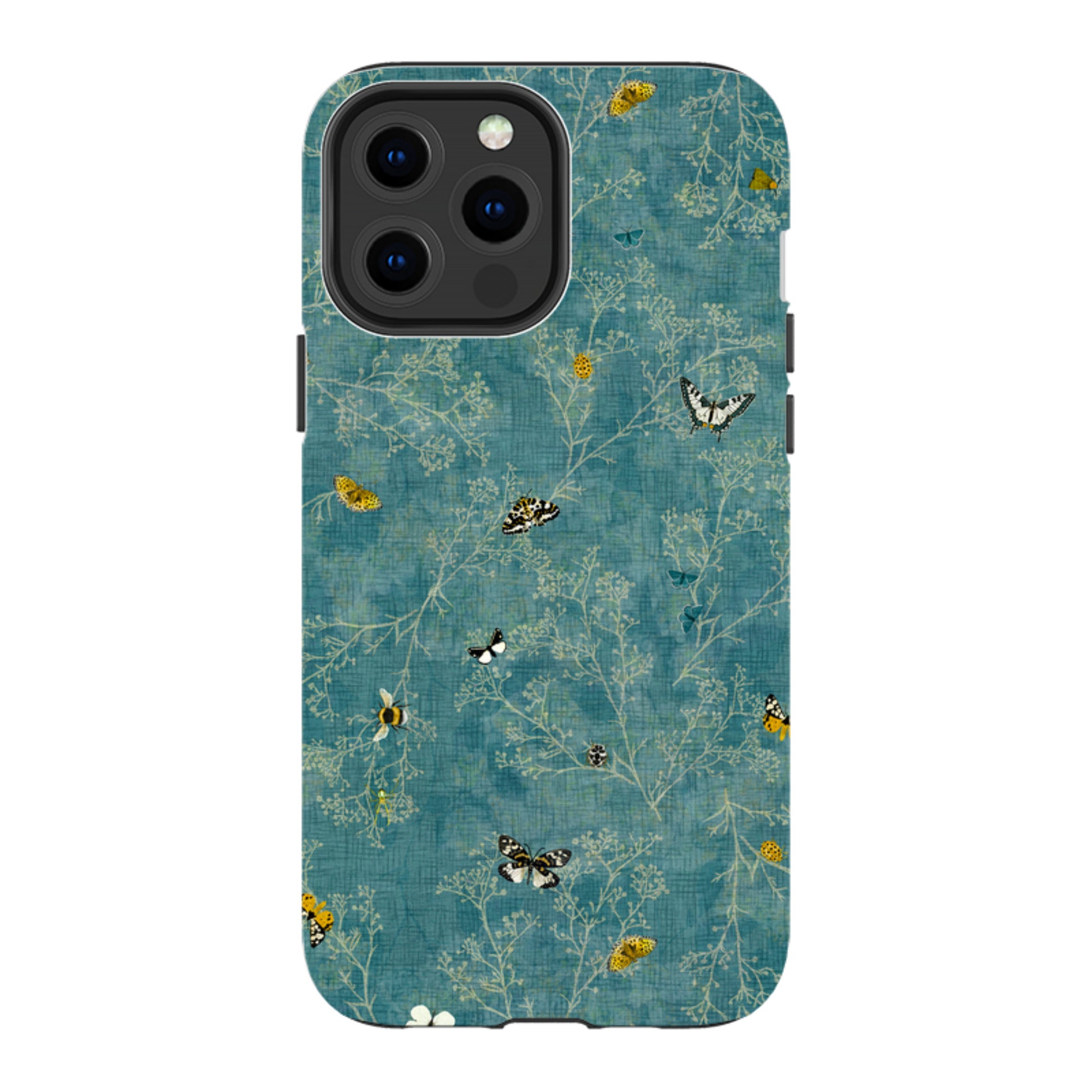 iPhone Tough Case - Chinoiserie Garden Soft Sage By Katherine Quinn