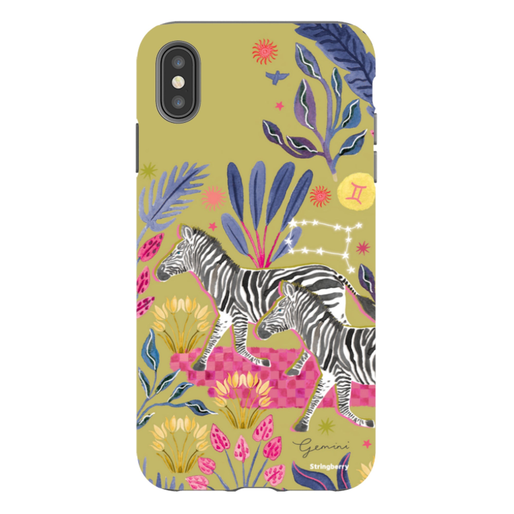 iPhone Tough Case - Gemini By Emma Frances Grant