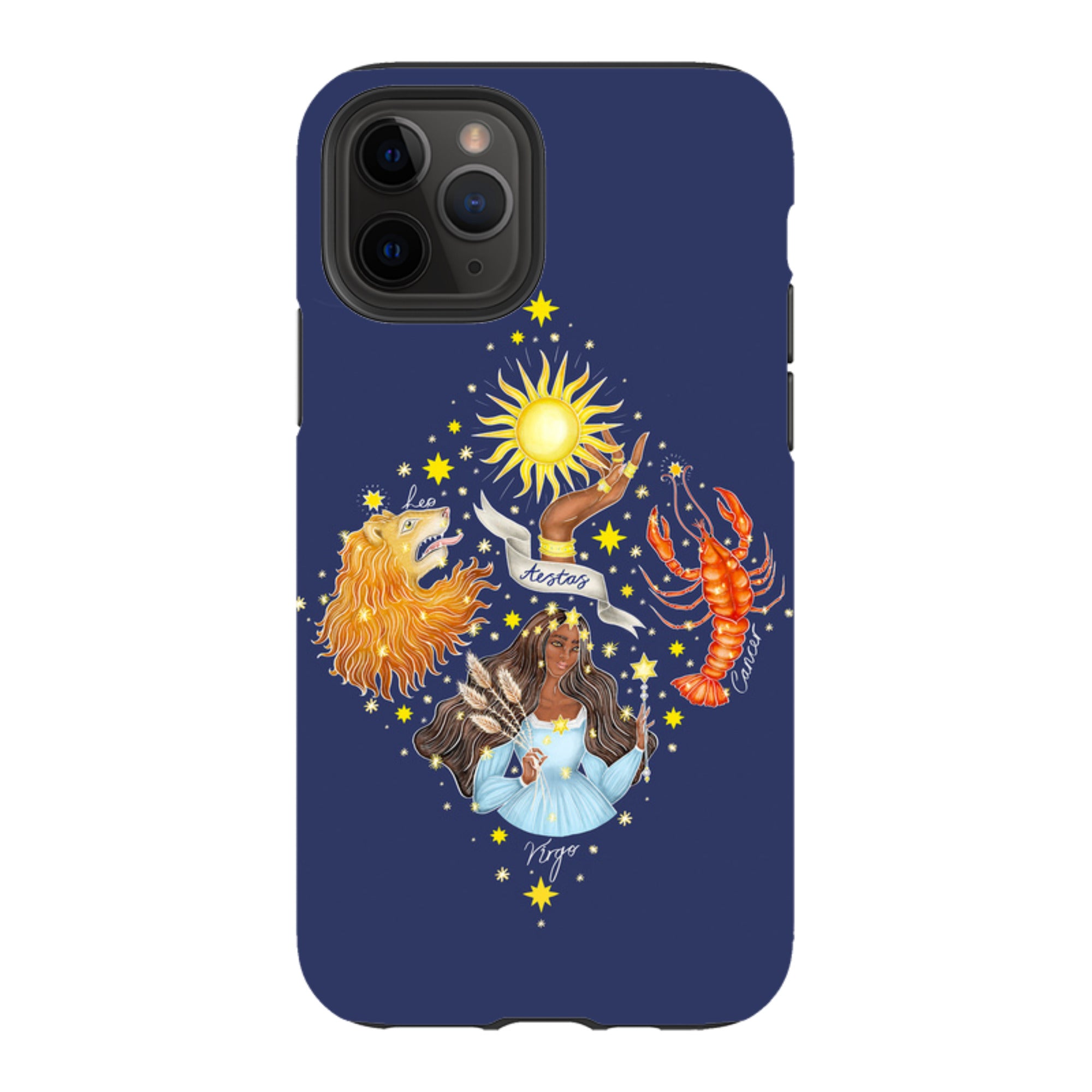 iPhone Tough Case - Summer Zodiac By Catherine Rowe