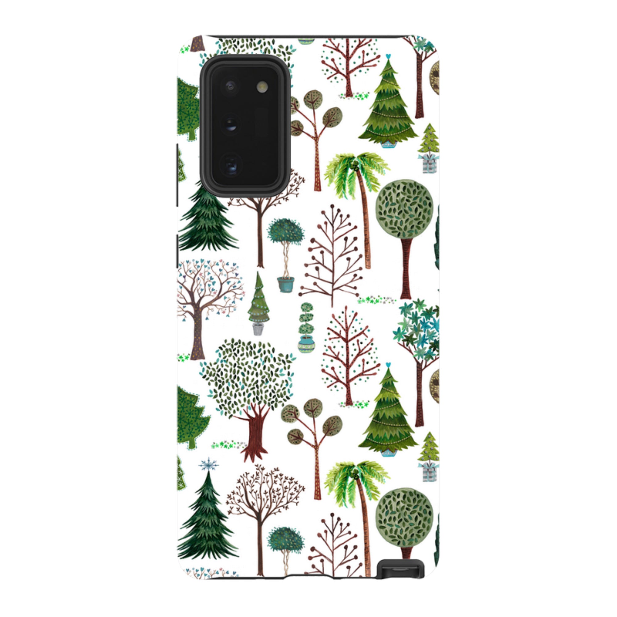 Samsung Tough Case - Xmas Trees By Caroline Bonne Muller