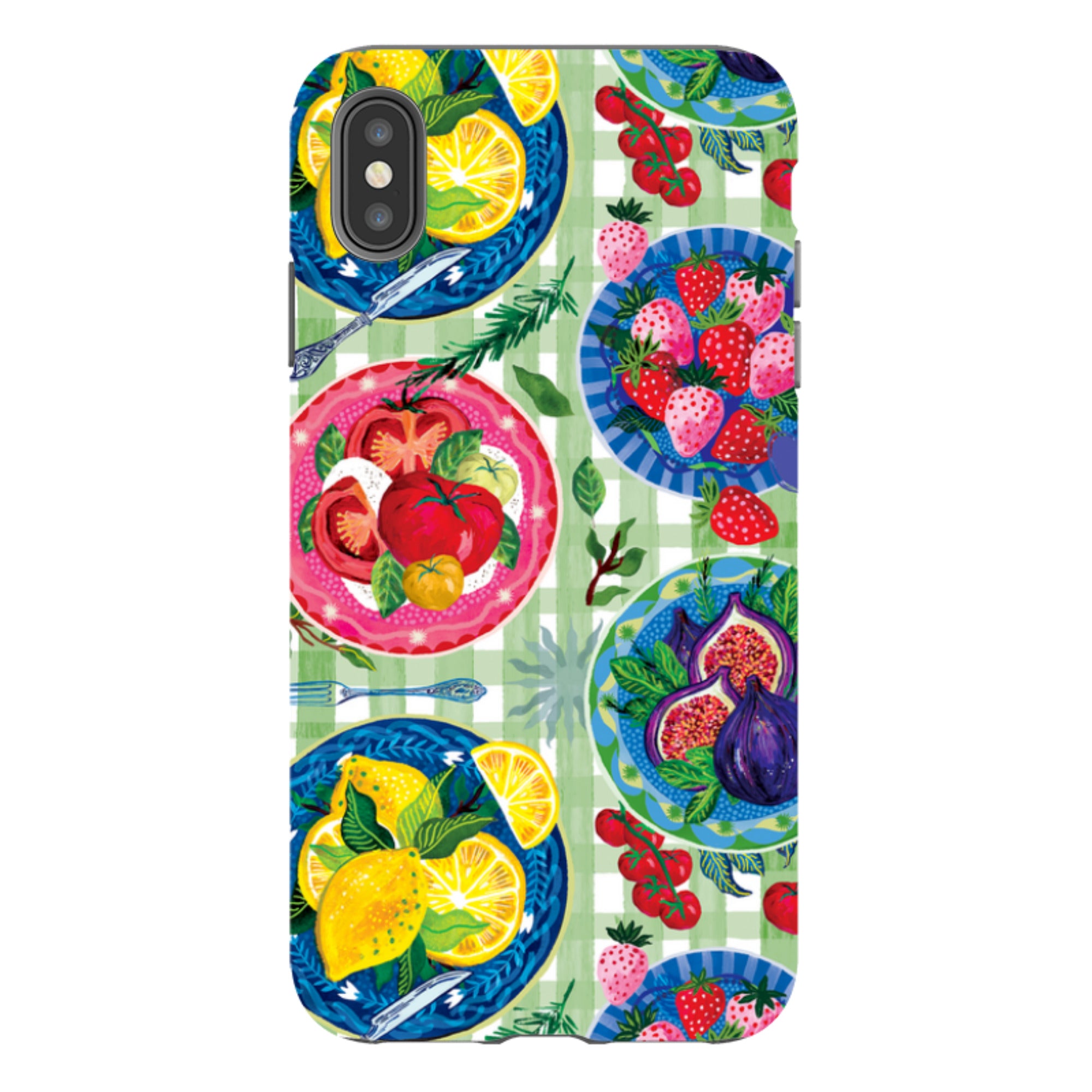 iPhone Tough Case - Summer Tablescape By Emma Frances Grant