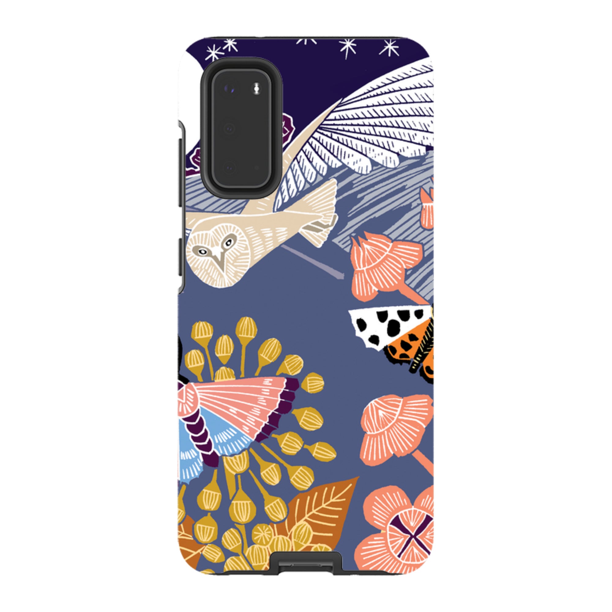Samsung Tough Case - Evening Barn Owl By Kate Heiss