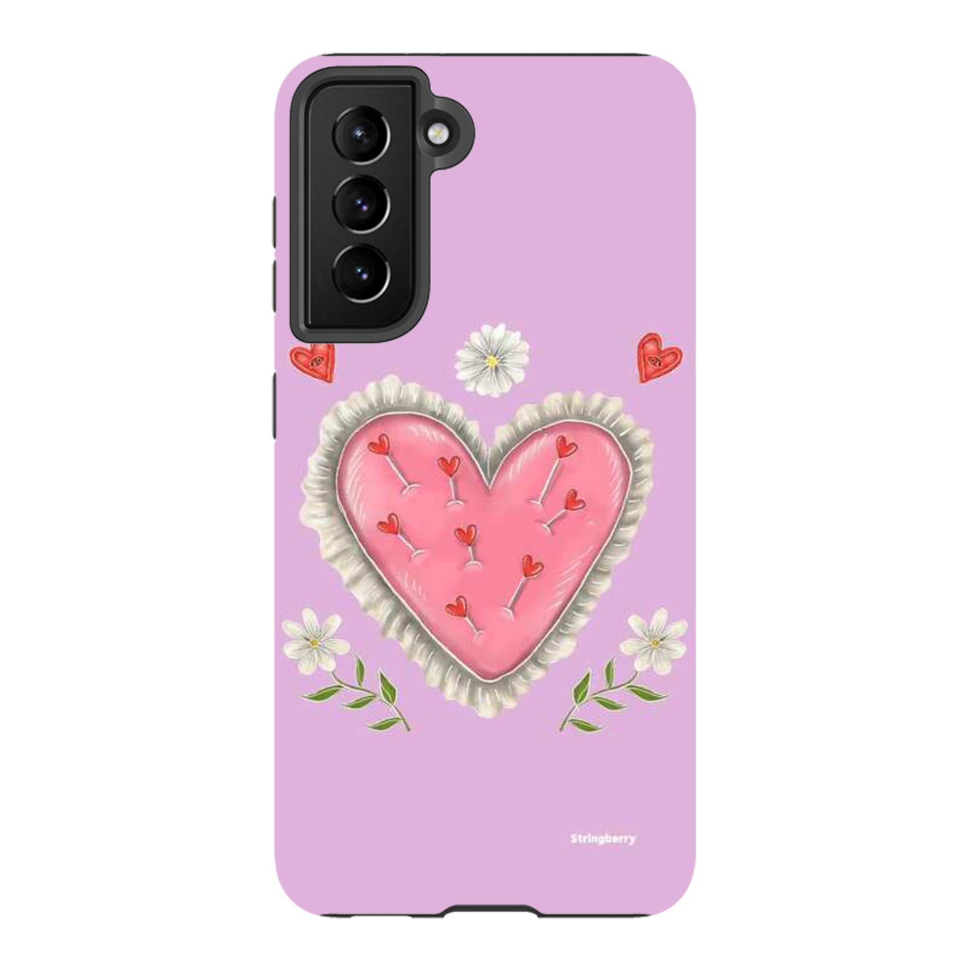 Samsung Tough Case - Heart Pin Cushion By Catherine Rowe