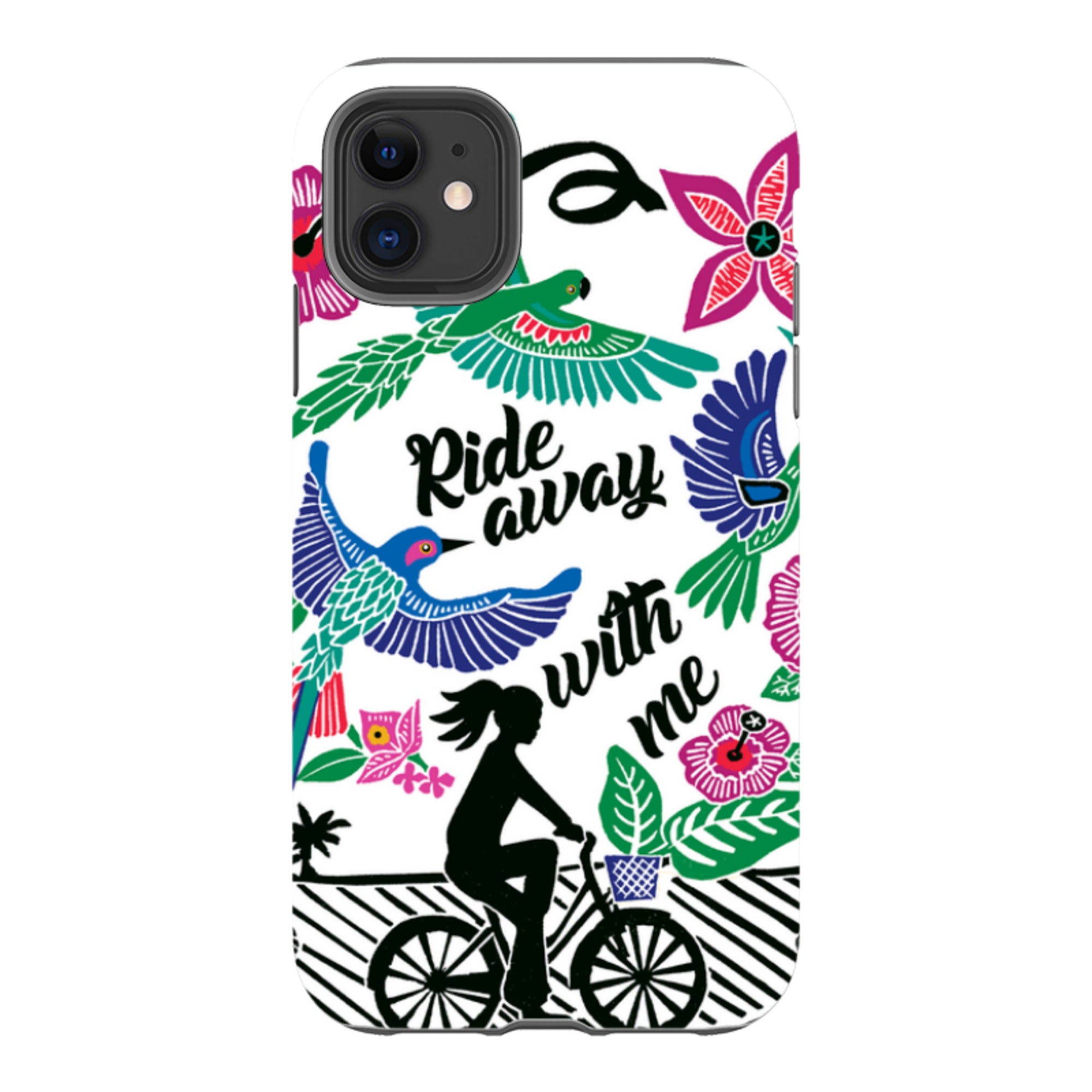 iPhone Tough Case - Ride With Me By Kate Heiss
