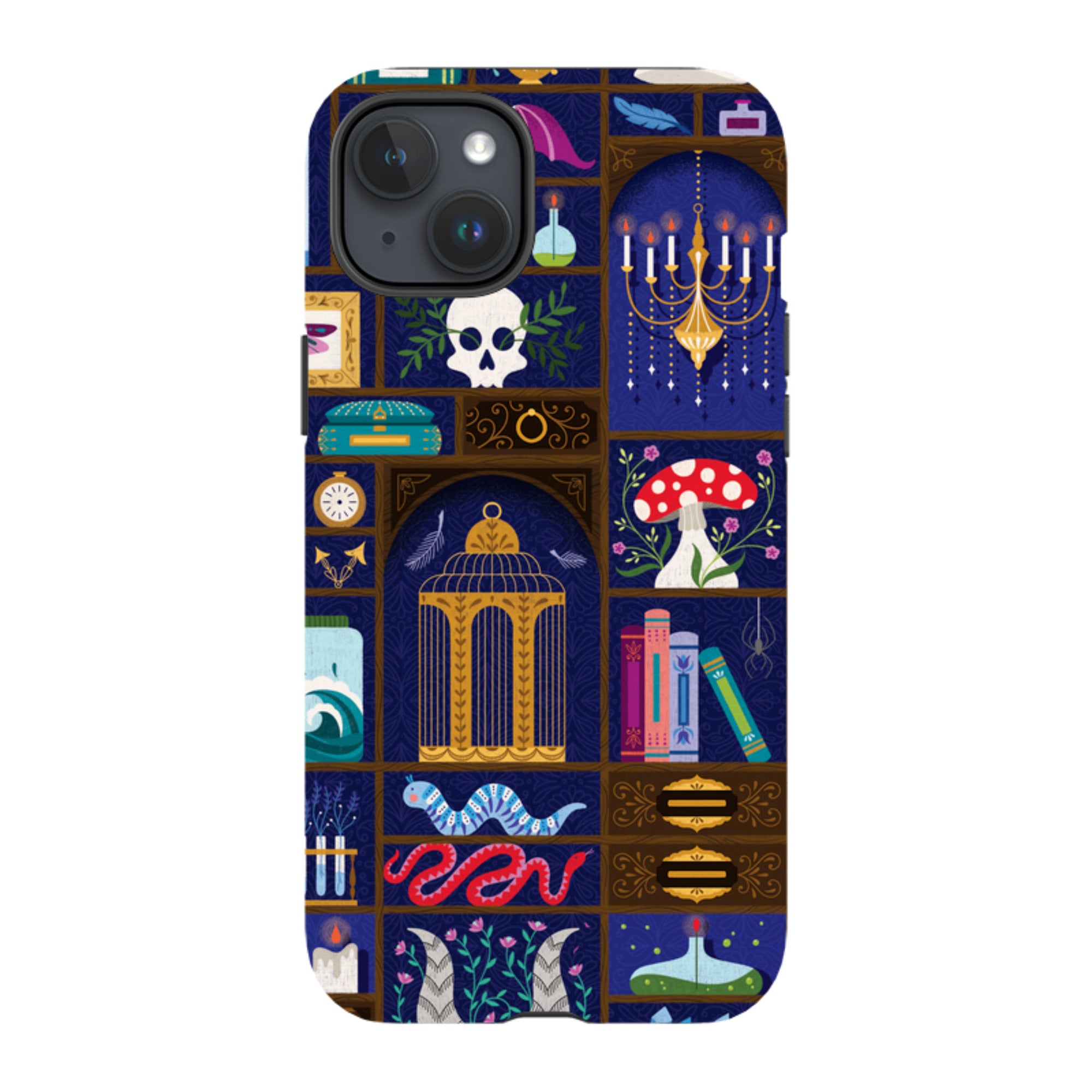 iPhone Tough Case - Cabinet Of Curiosities By Jenny Zemanek