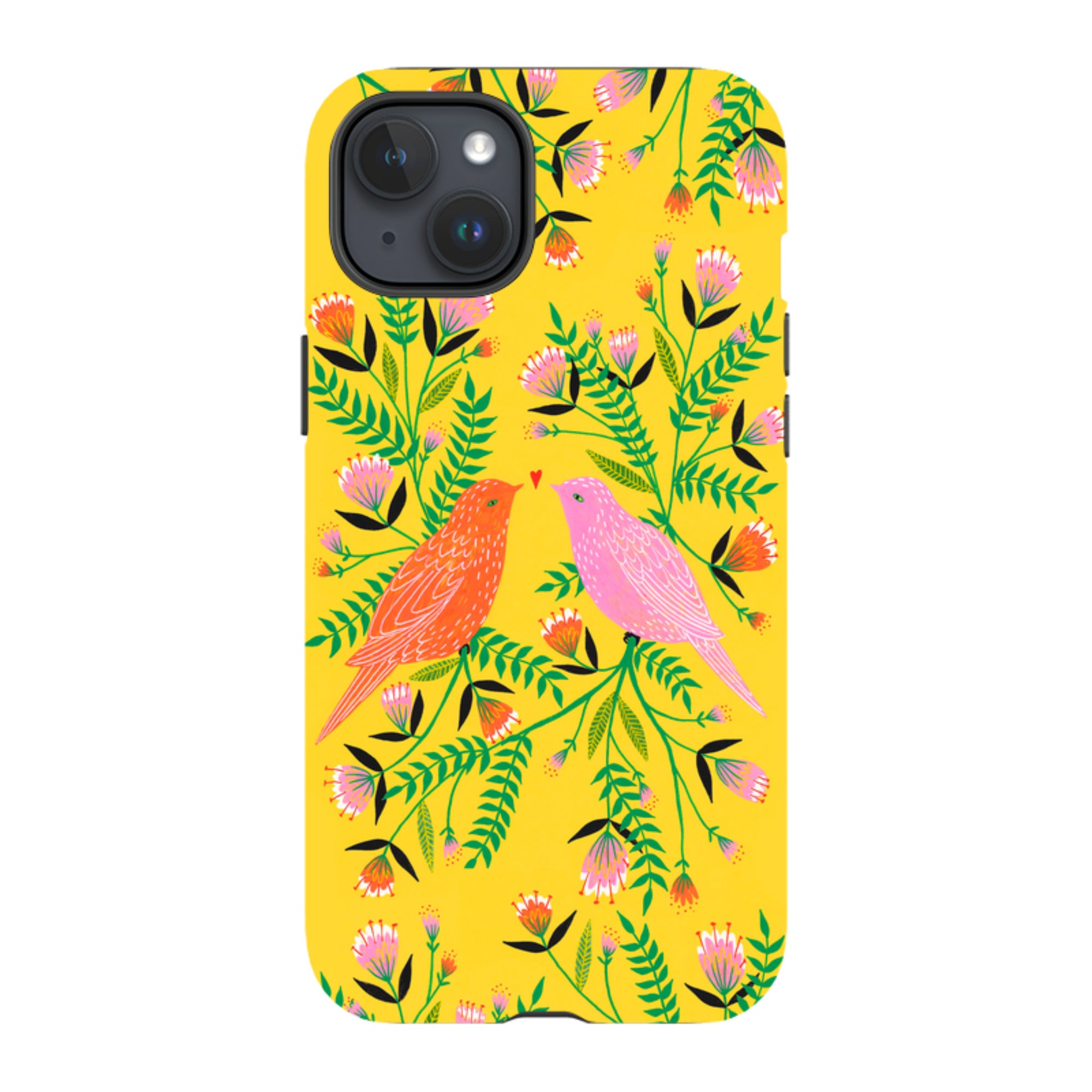 iPhone Tough Case - Love Birds By Lee Foster Wilson
