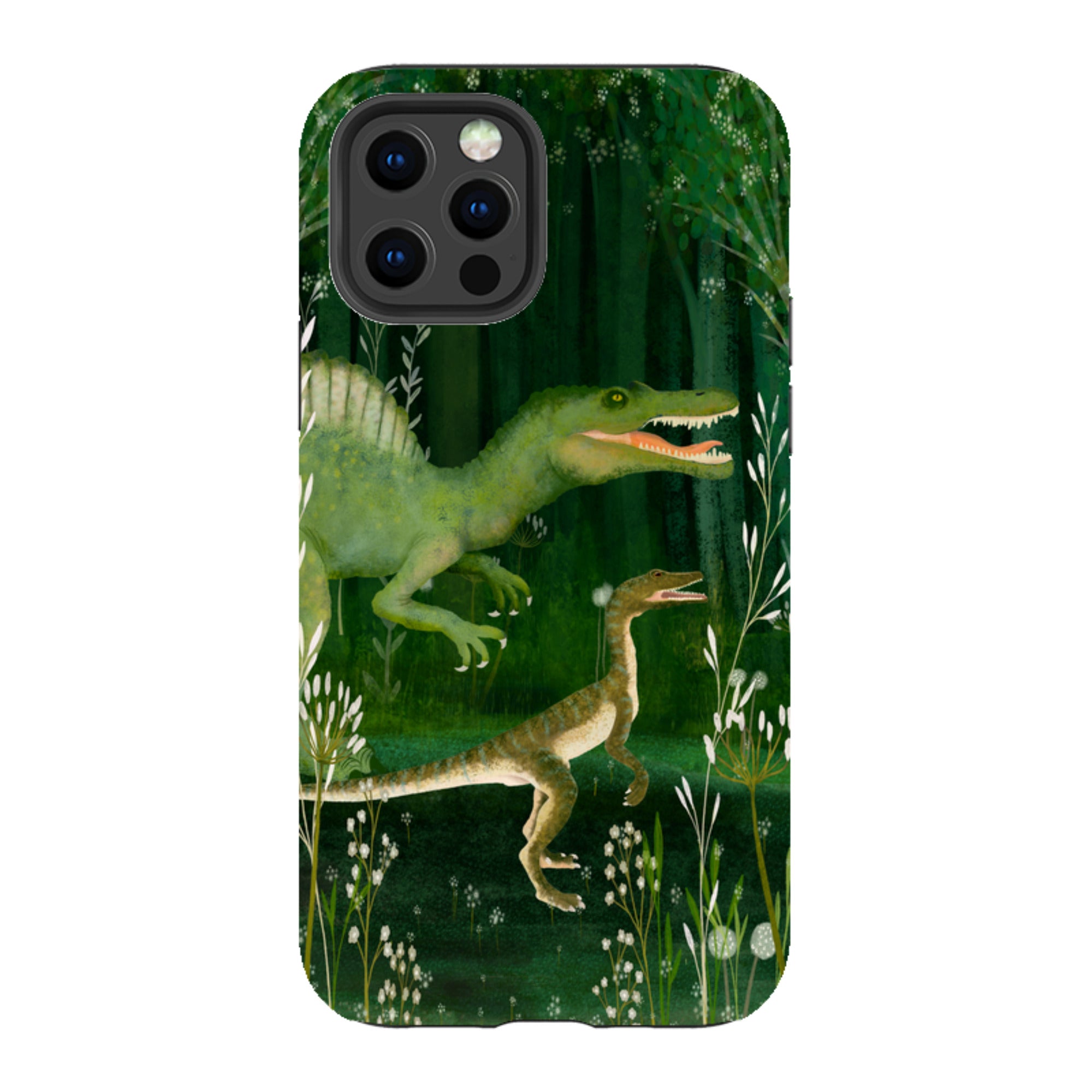 iPhone Tough Case - Dino Park II By Katherine Quinn