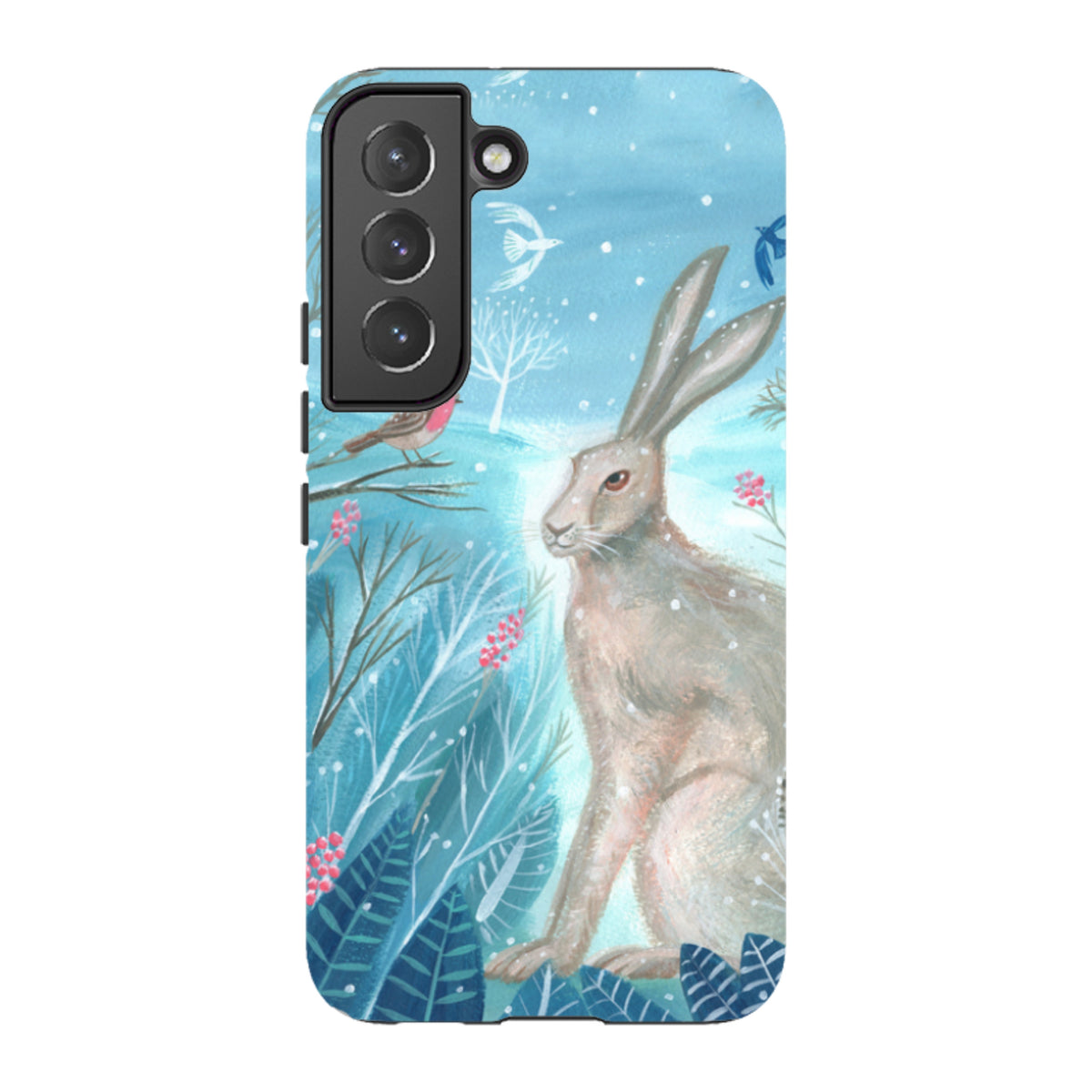 Samsung Tough Case - Winter Hare By Mary Stubberfield