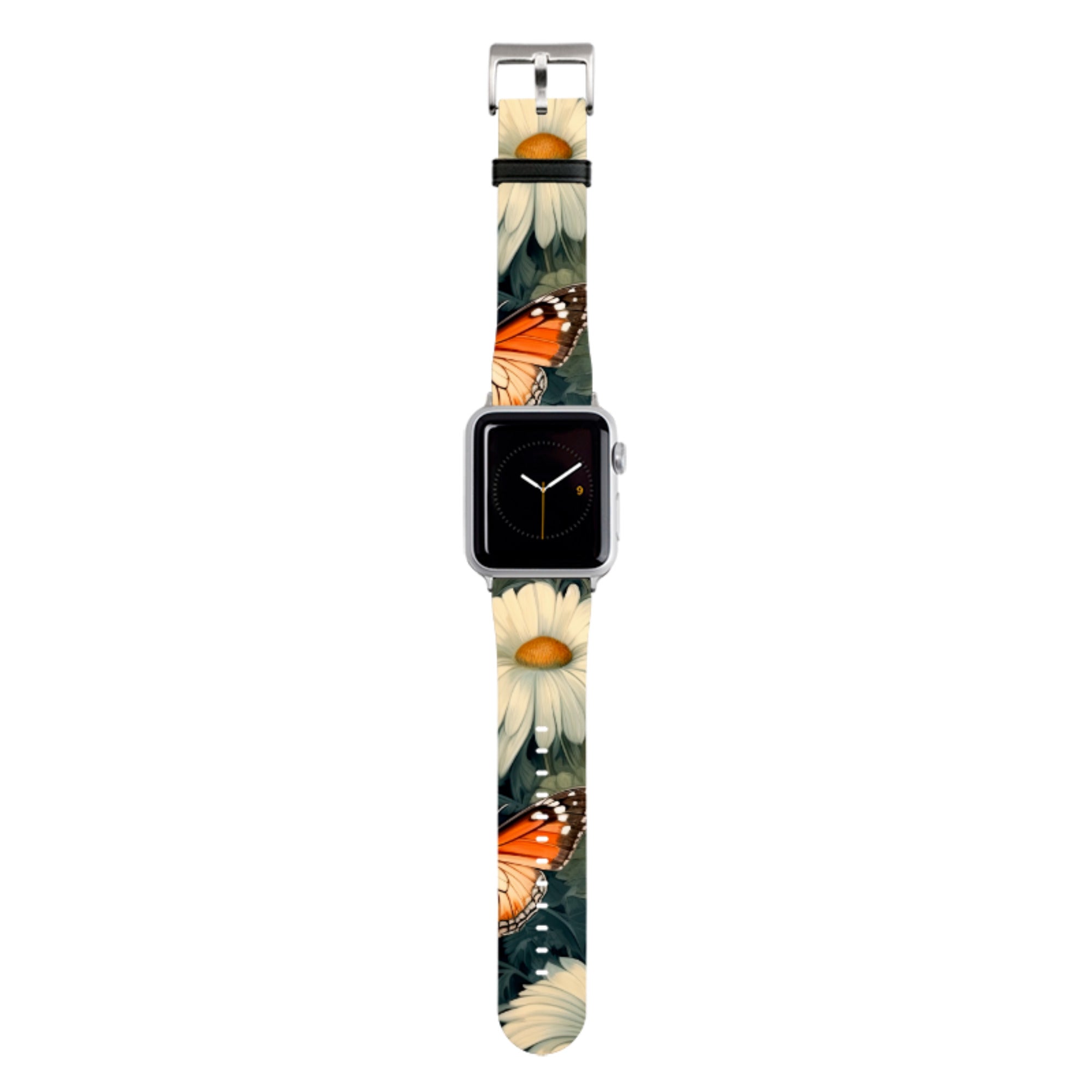 Butterfly Daisies III Apple Watch Strap