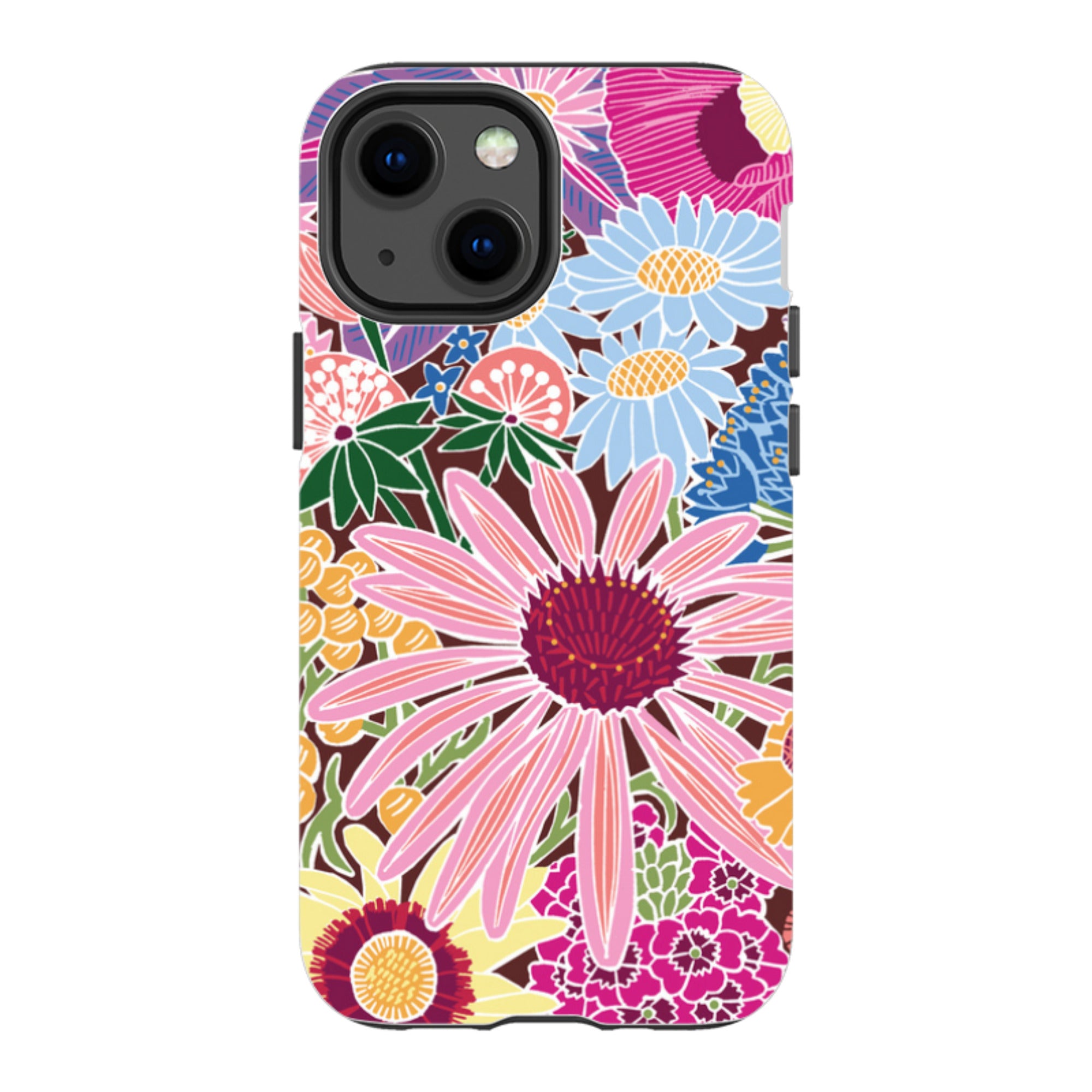 iPhone Tough Case - Jigsaw Floral 1 By Kate Heiss