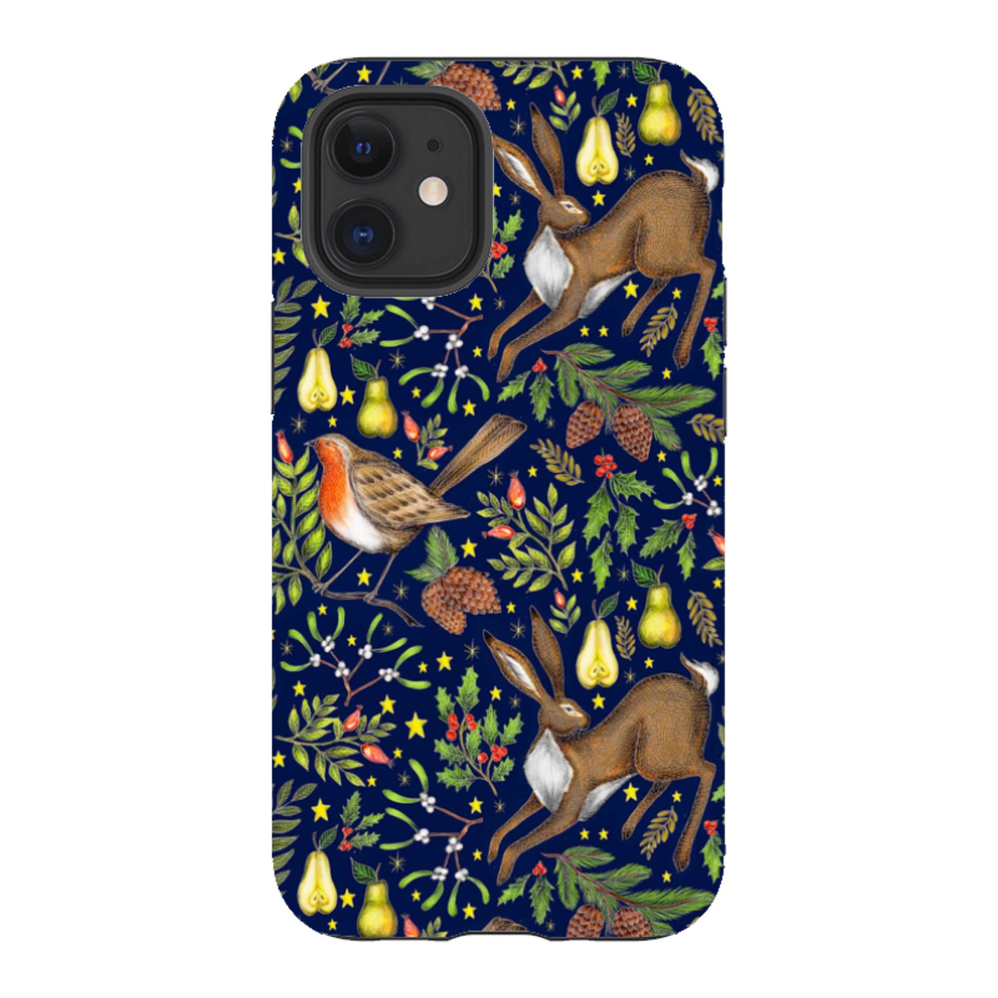 iPhone Tough Case - Christmas Garden By Catherine Rowe