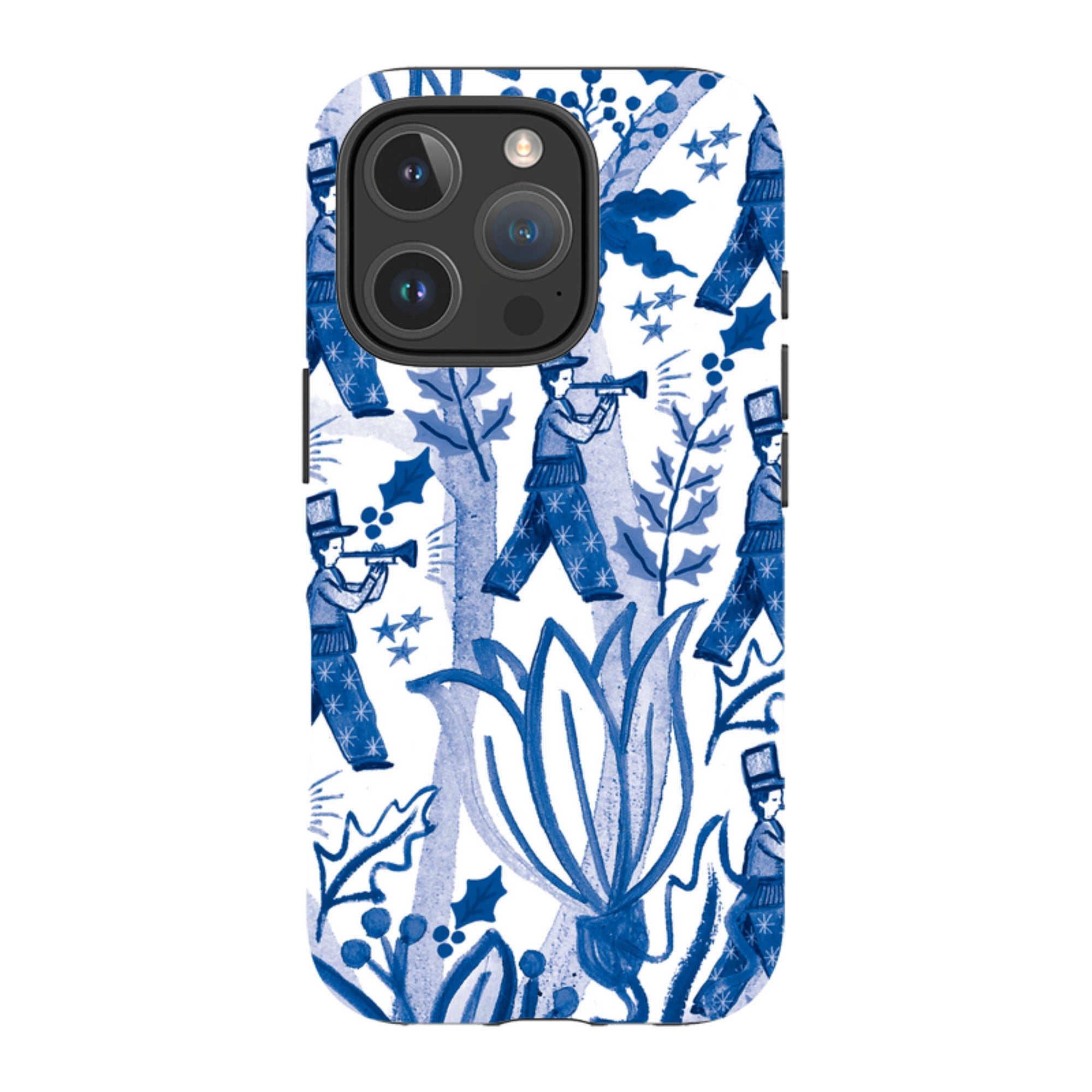 iPhone Tough Case - Ten Pipers Piping By Emma Frances Grant