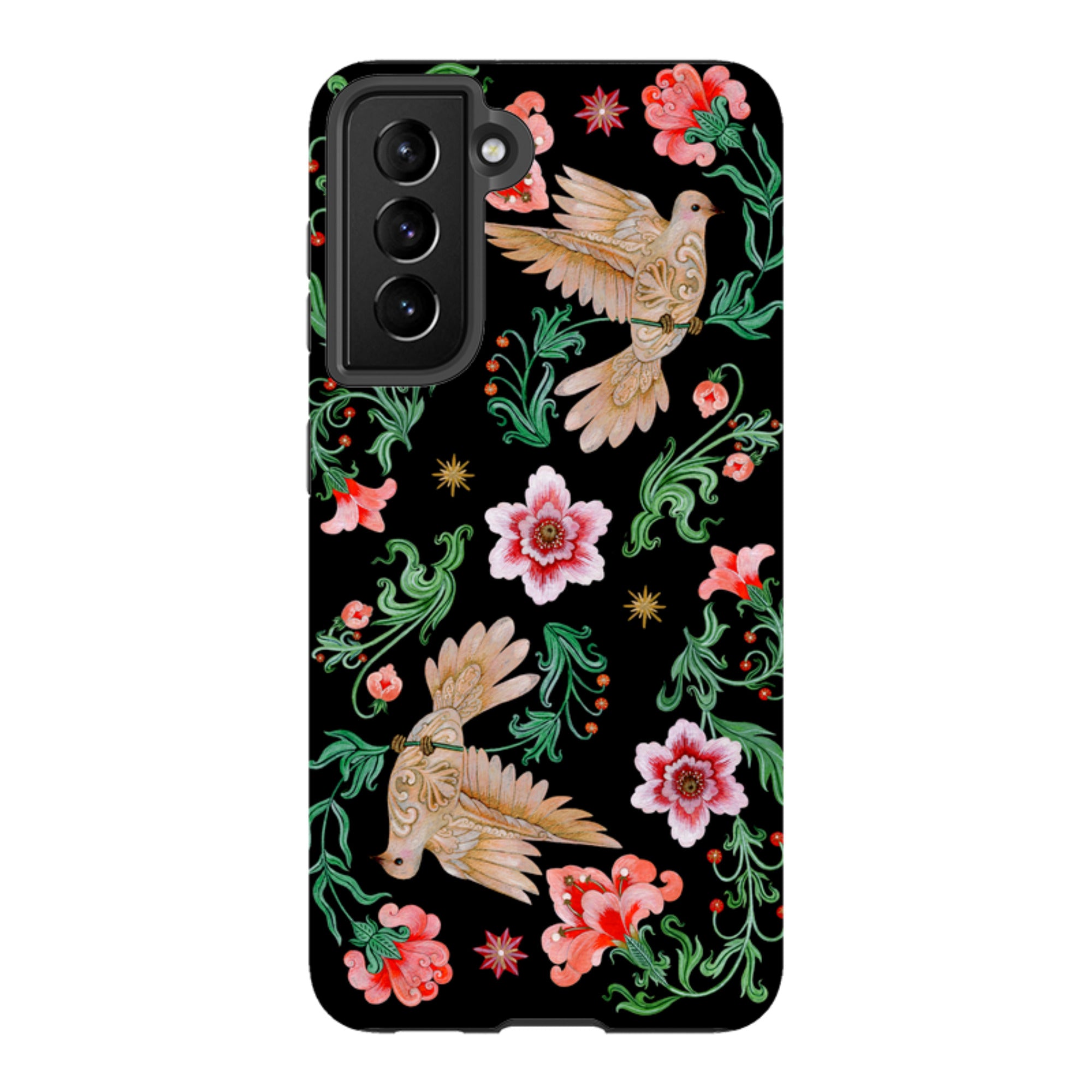 Samsung Tough  Case - Two Turtle Doves By Maria Matos